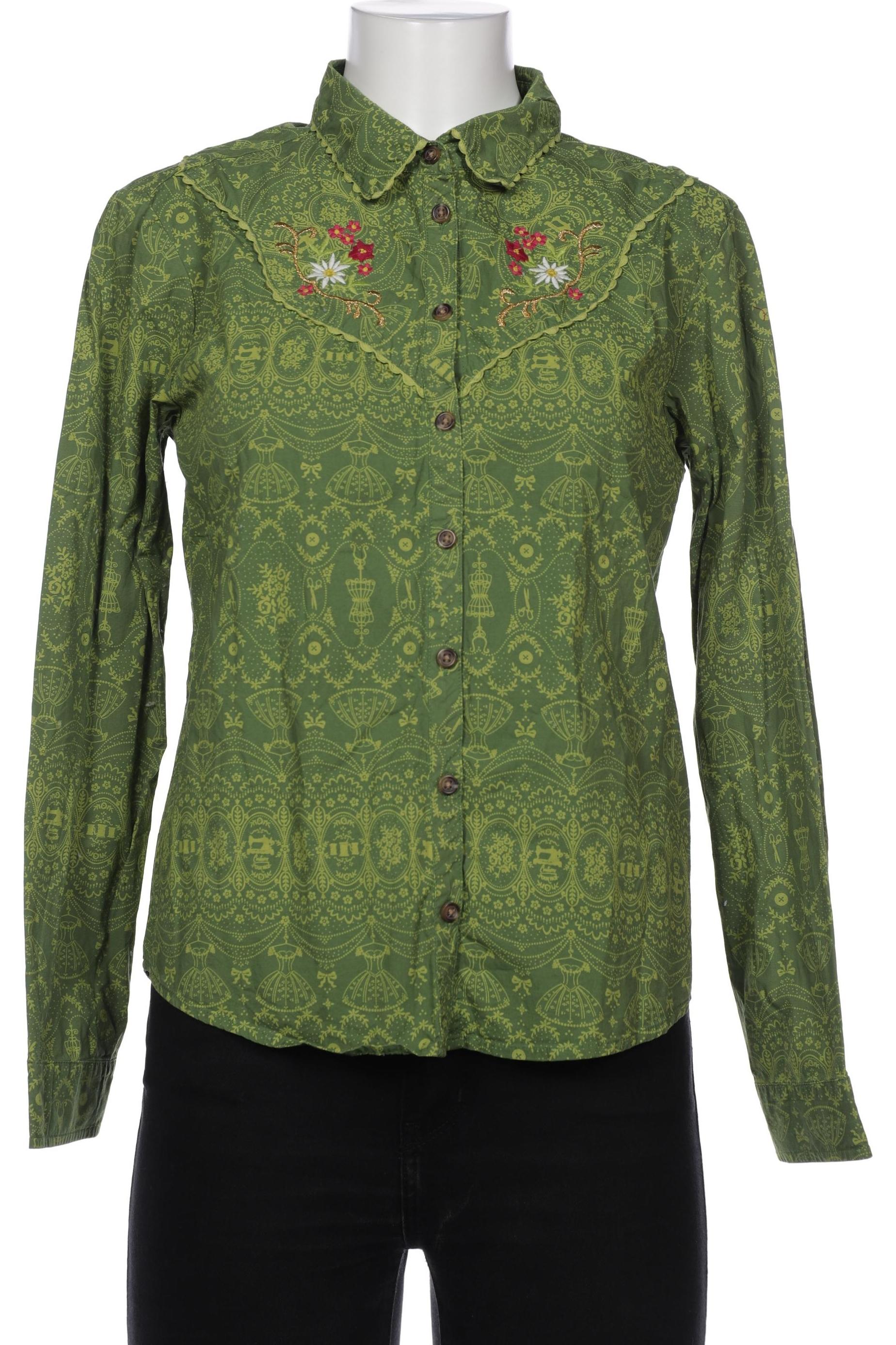 

Blutsgeschwister Damen Bluse, grün, Gr. 42
