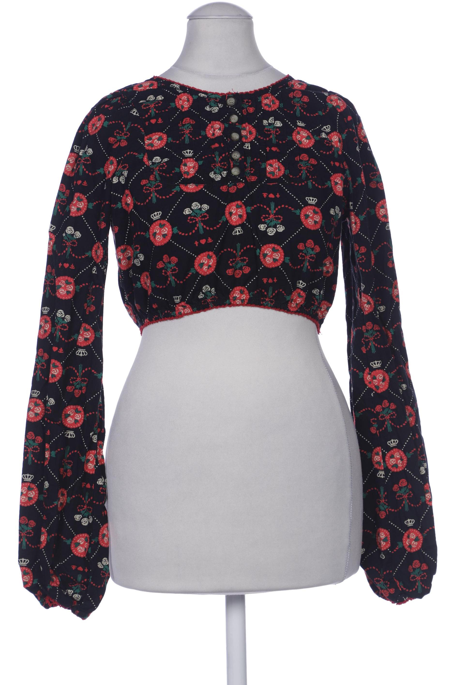 Thumbnail - Blutsgeschwister Damen Bluse, schwarz, Gr. 34