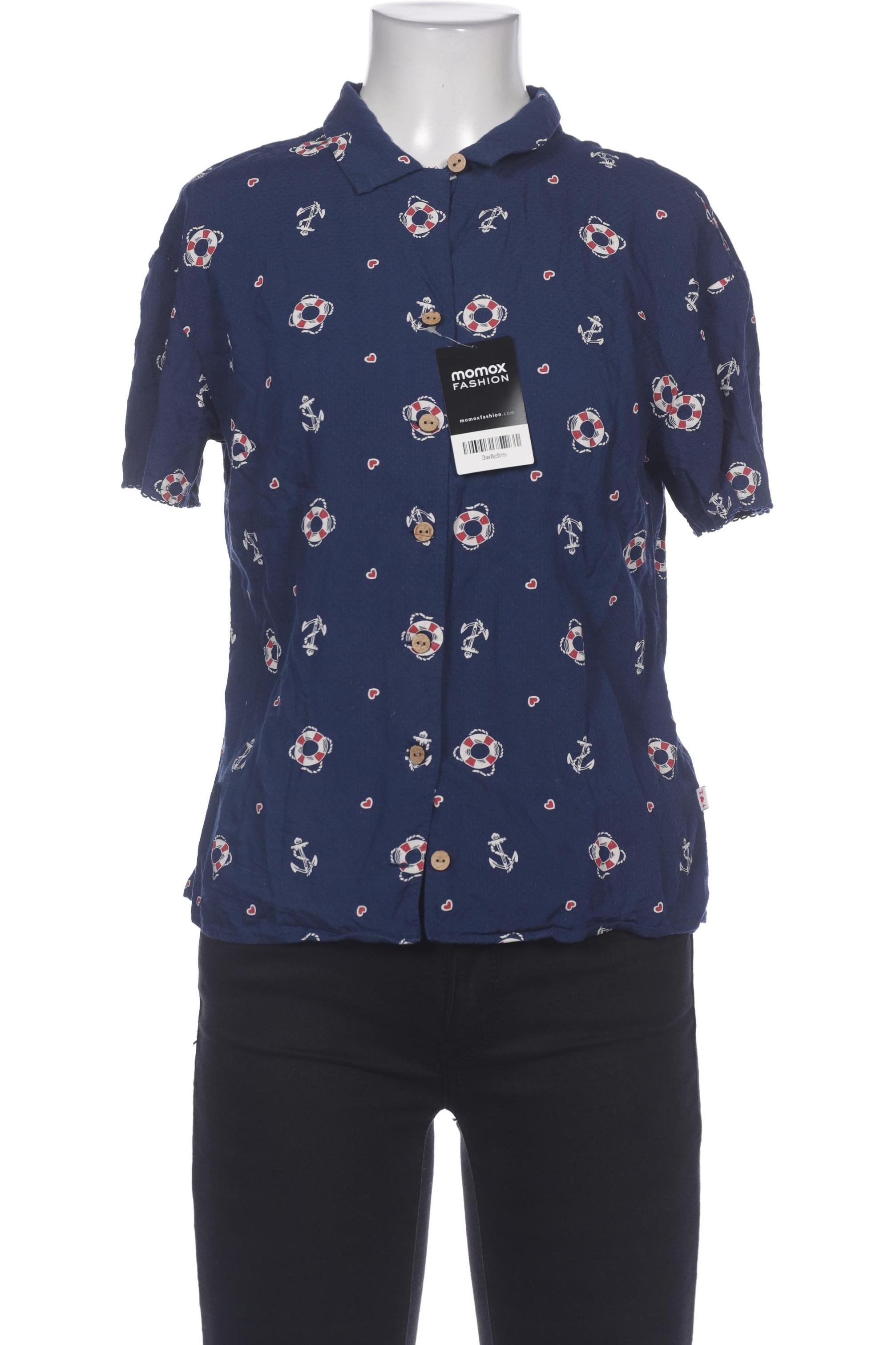 

Blutsgeschwister Damen Bluse, marineblau, Gr. 34