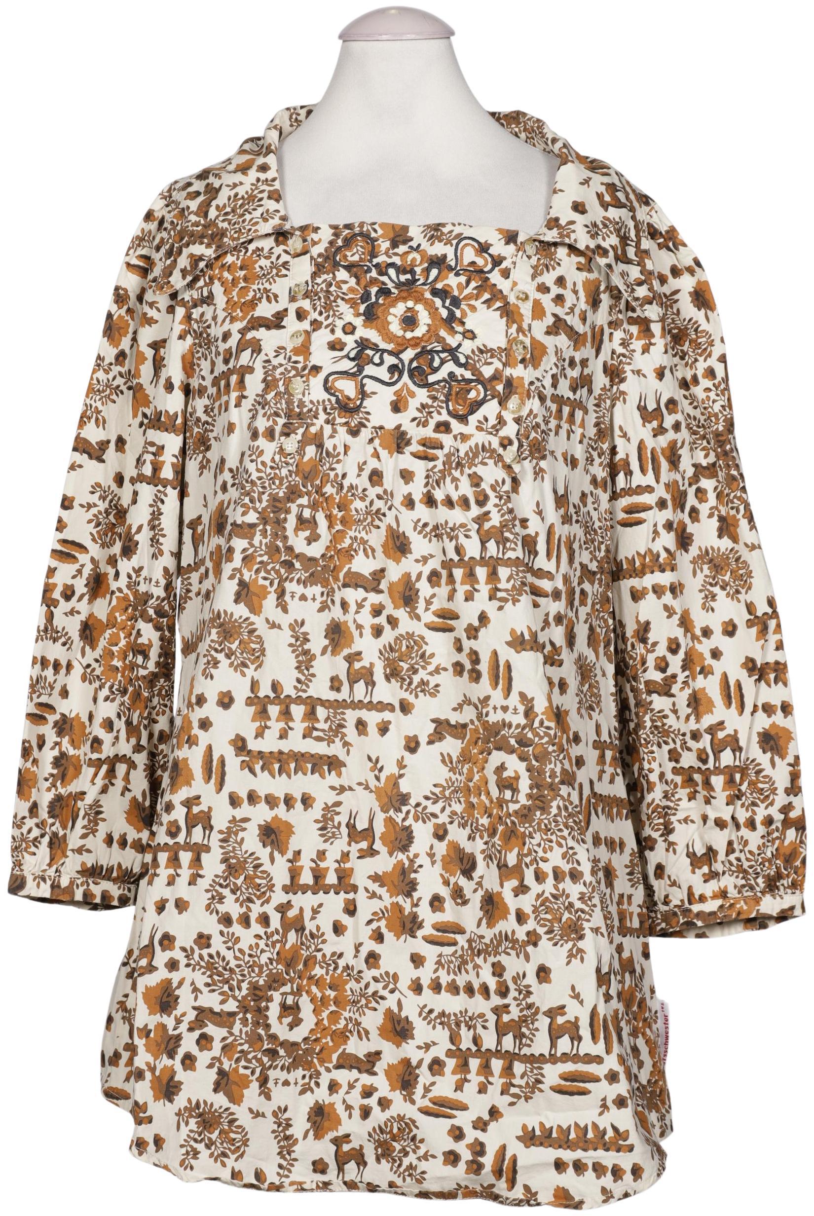 

Blutsgeschwister Damen Bluse, beige, Gr. 38