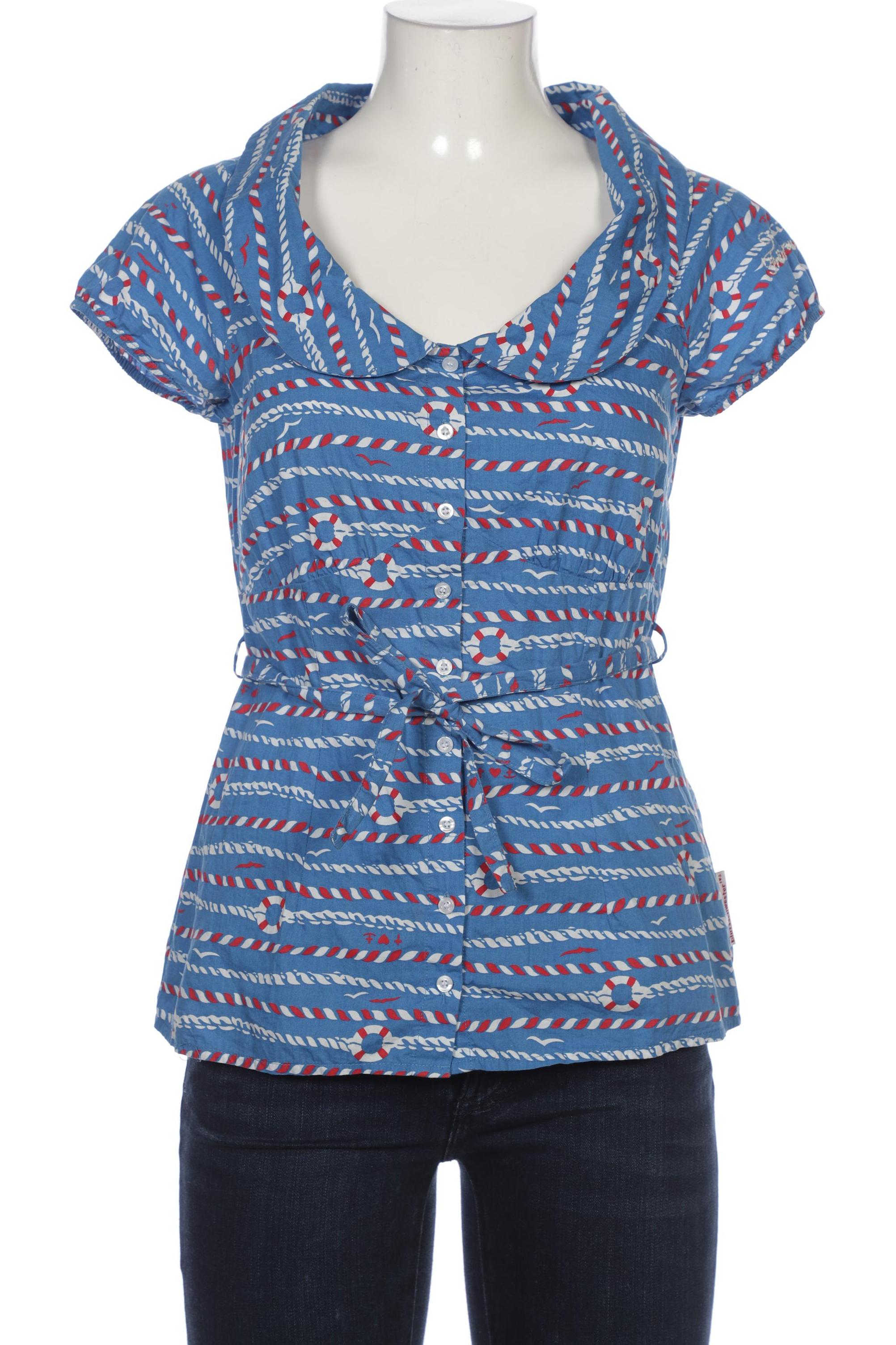 

Blutsgeschwister Damen Bluse, blau