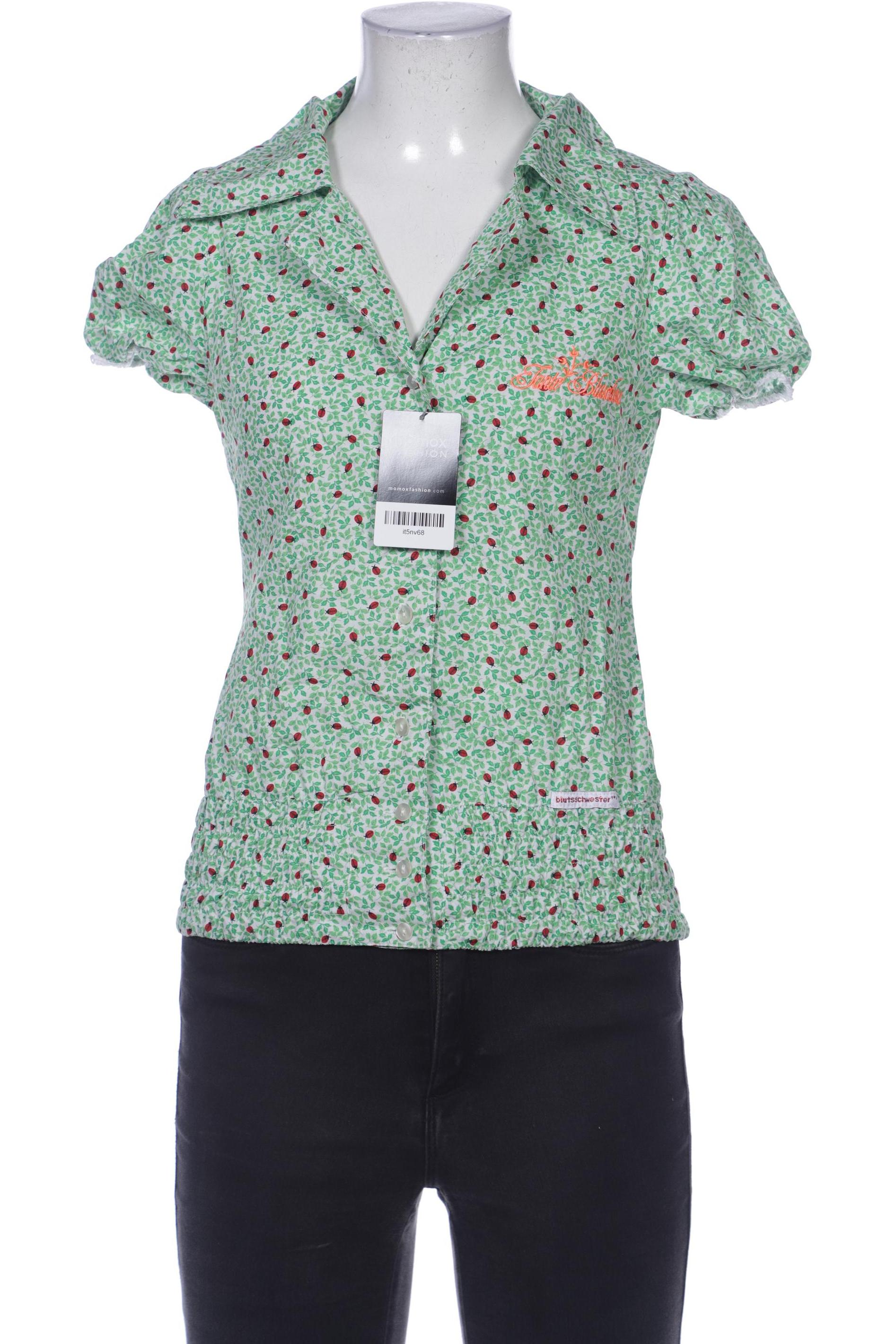 

Blutsgeschwister Damen Bluse, grün, Gr. 36