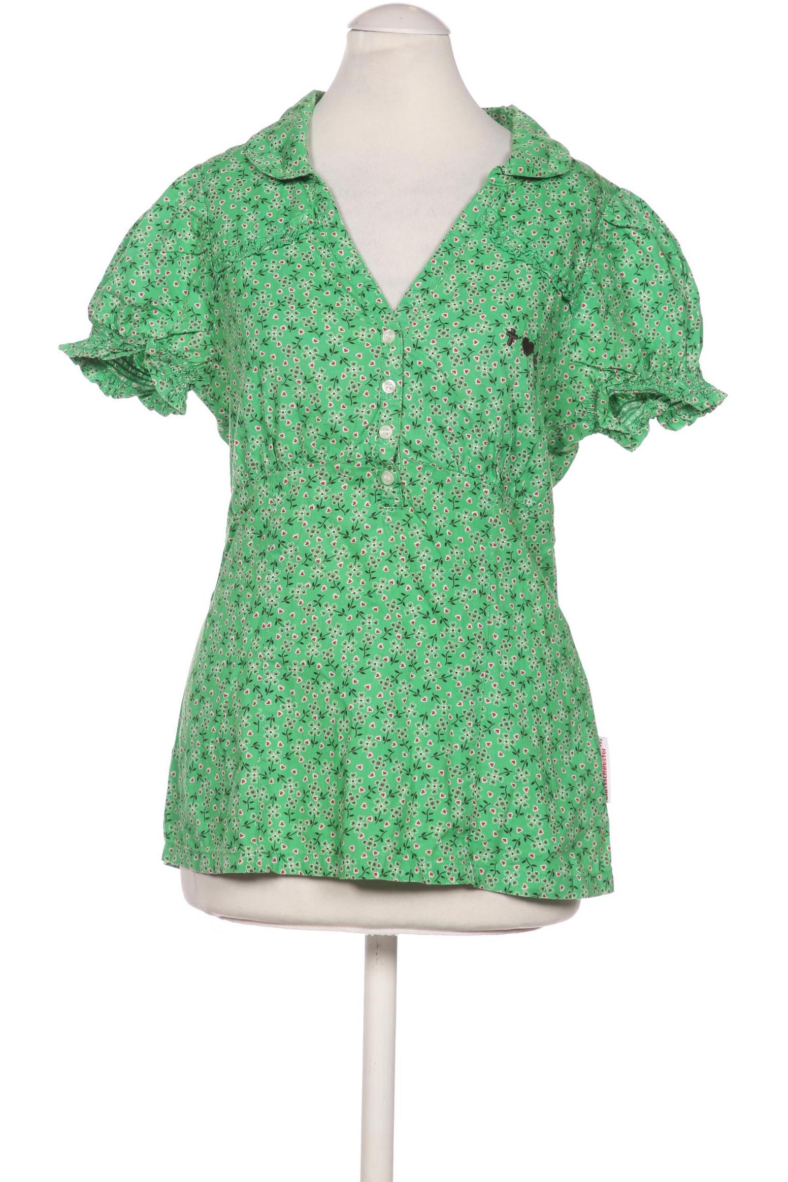 

Blutsgeschwister Damen Bluse, grün, Gr. 38