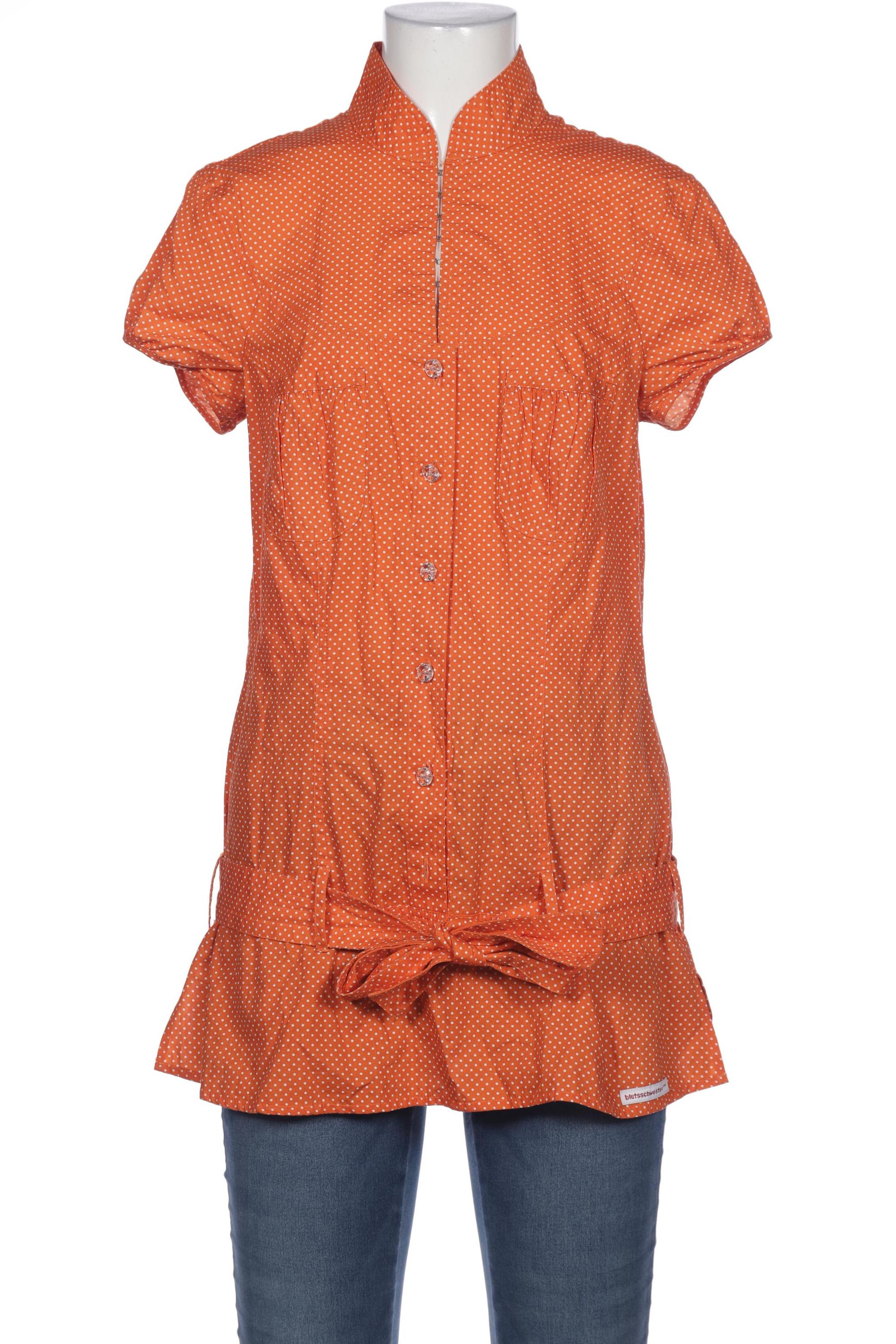 

Blutsgeschwister Damen Bluse, orange, Gr. 42