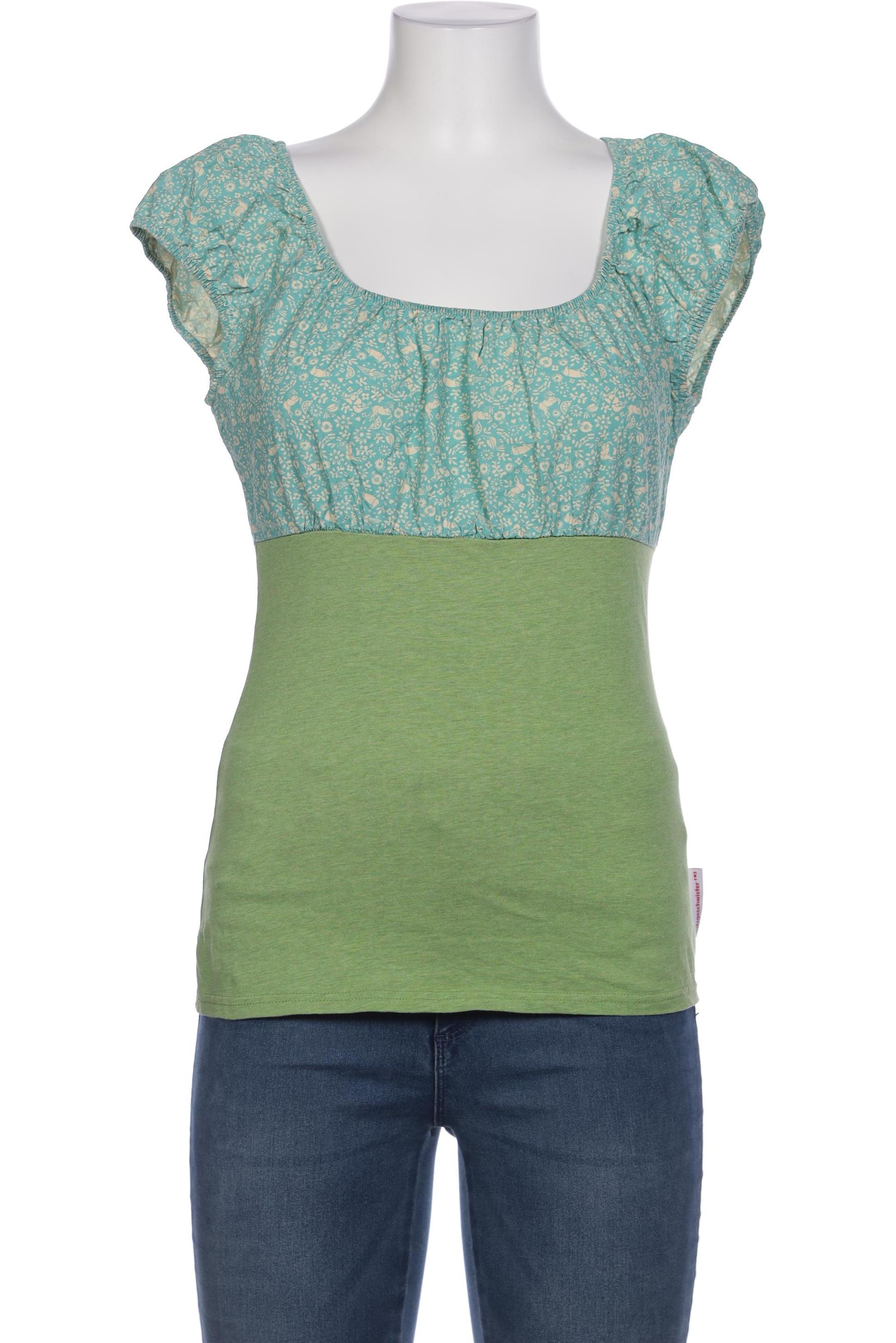 

Blutsgeschwister Damen Bluse, grün, Gr. 42