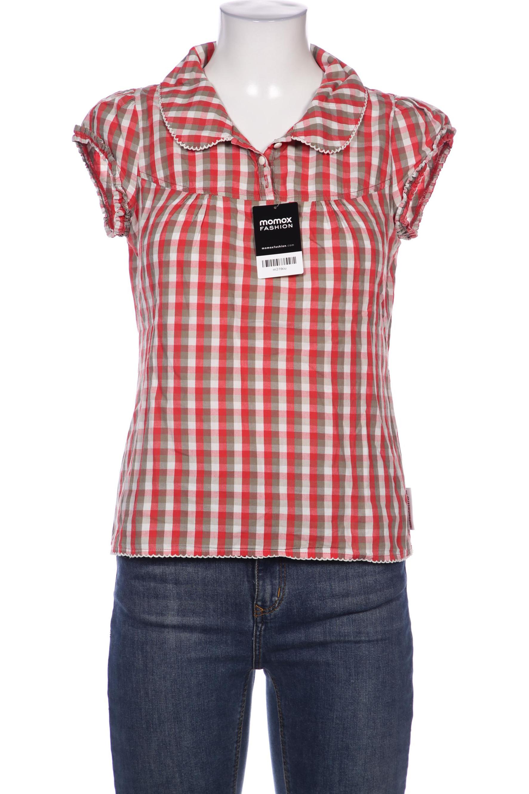 

Blutsgeschwister Damen Bluse, rot, Gr. 38