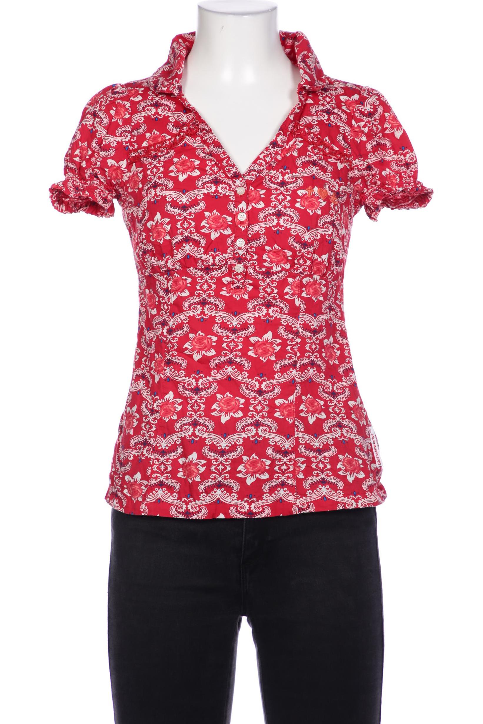 

Blutsgeschwister Damen Bluse, rot, Gr. 34