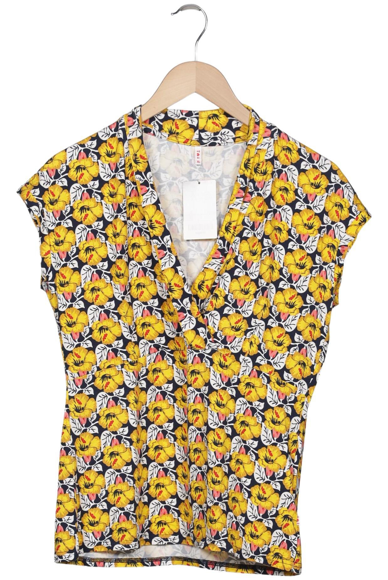 Thumbnail - Blutsgeschwister Damen Bluse, gelb, Gr. 44