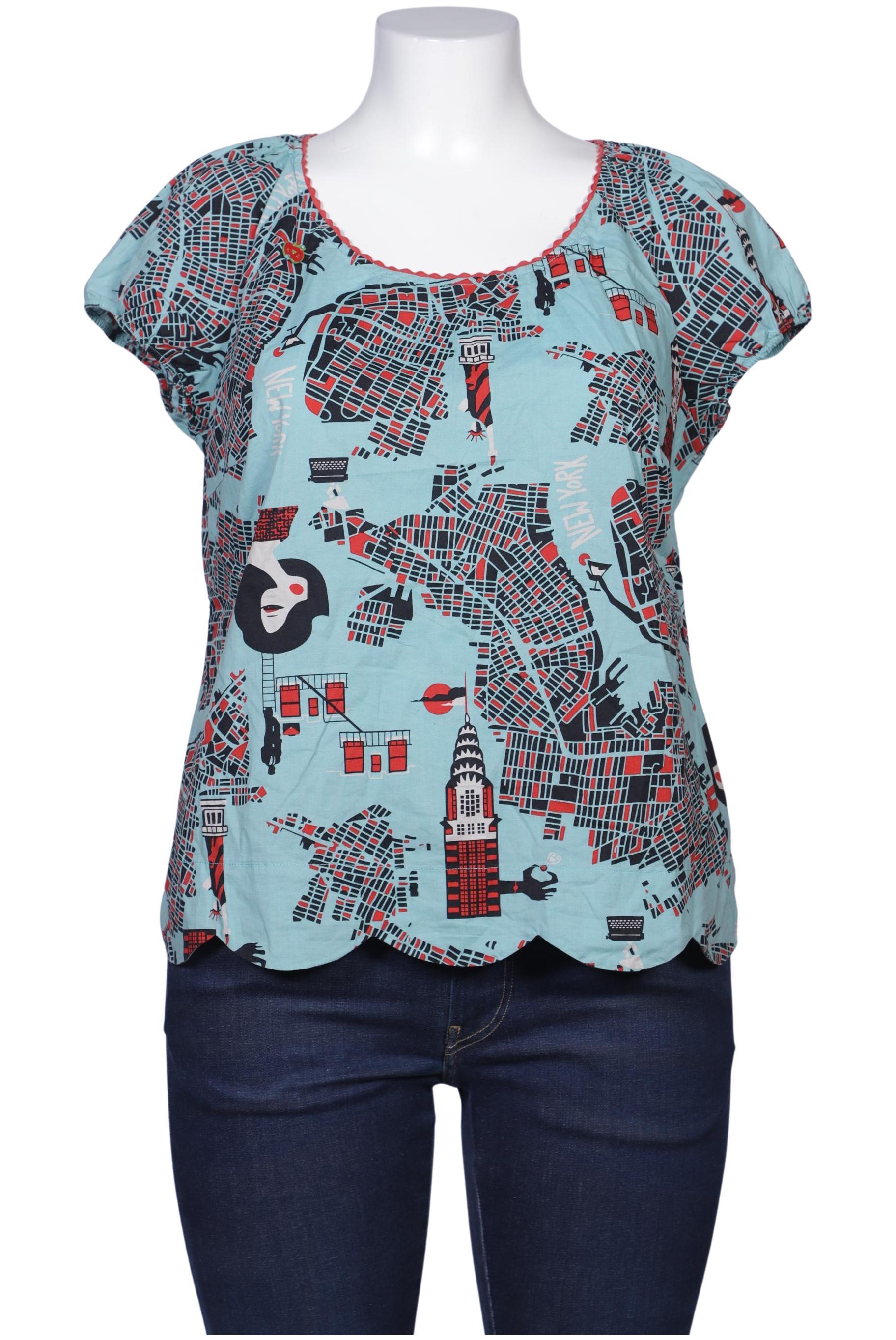 

Blutsgeschwister Damen Bluse, türkis, Gr. 44