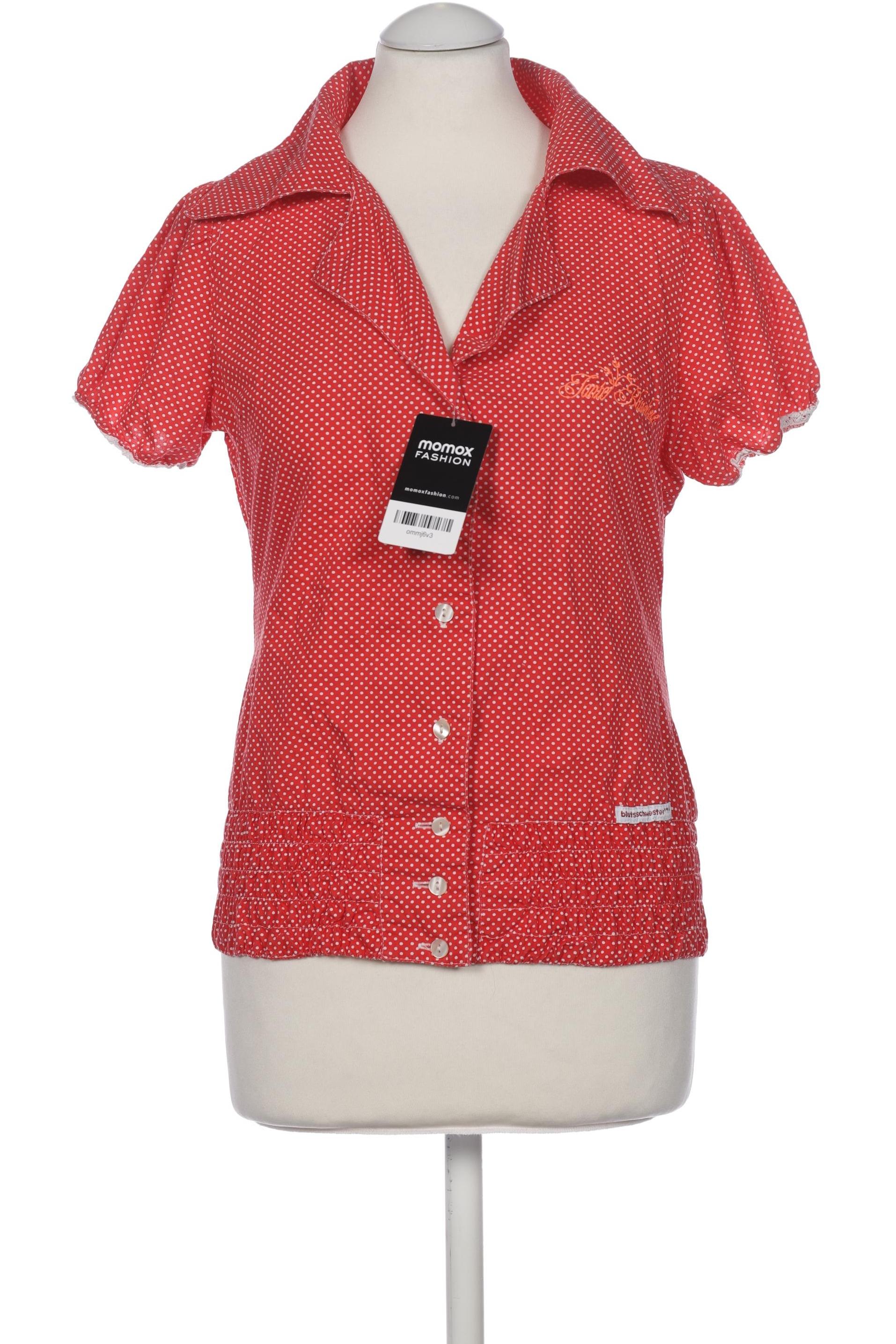 

Blutsgeschwister Damen Bluse, rot, Gr. 38