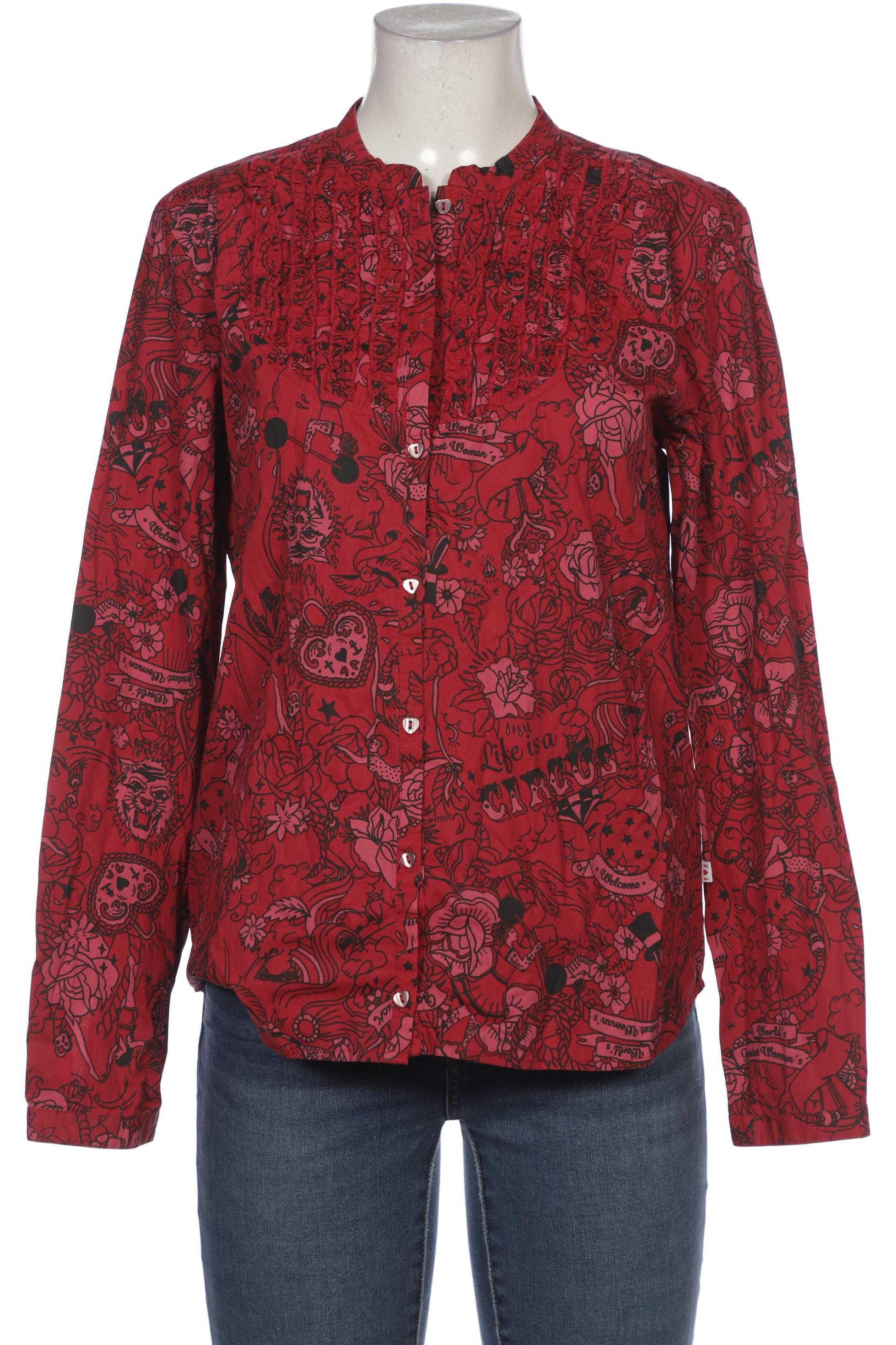 

Blutsgeschwister Damen Bluse, rot, Gr. 42