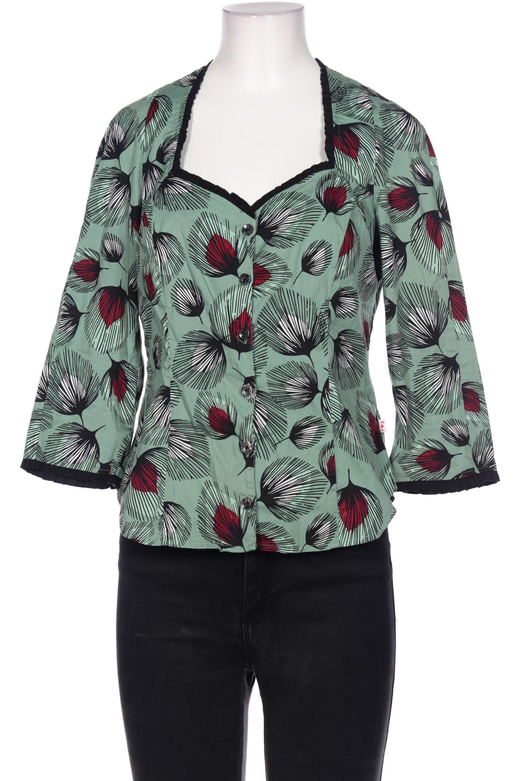 

Blutsgeschwister Damen Bluse, grün, Gr. 38