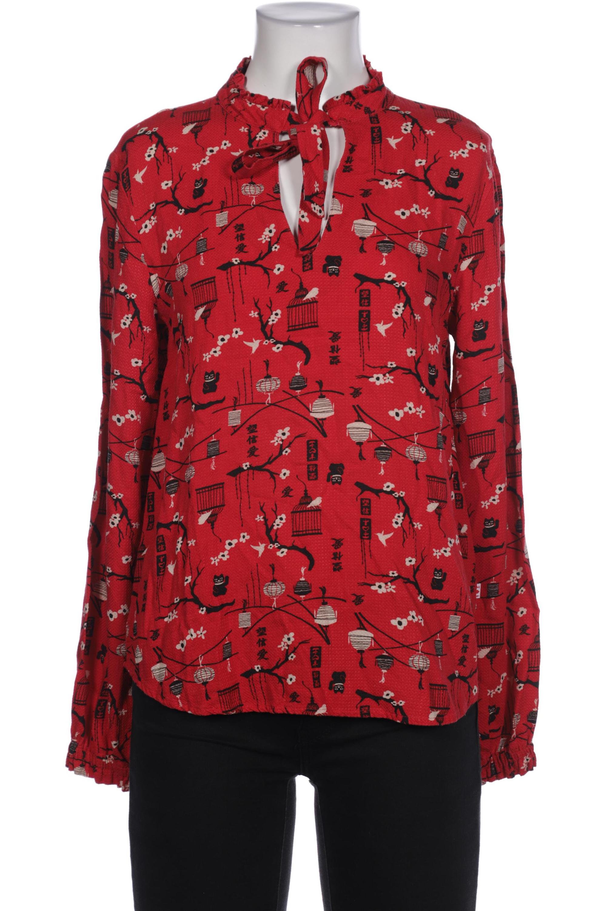 

Blutsgeschwister Damen Bluse, rot, Gr. 36