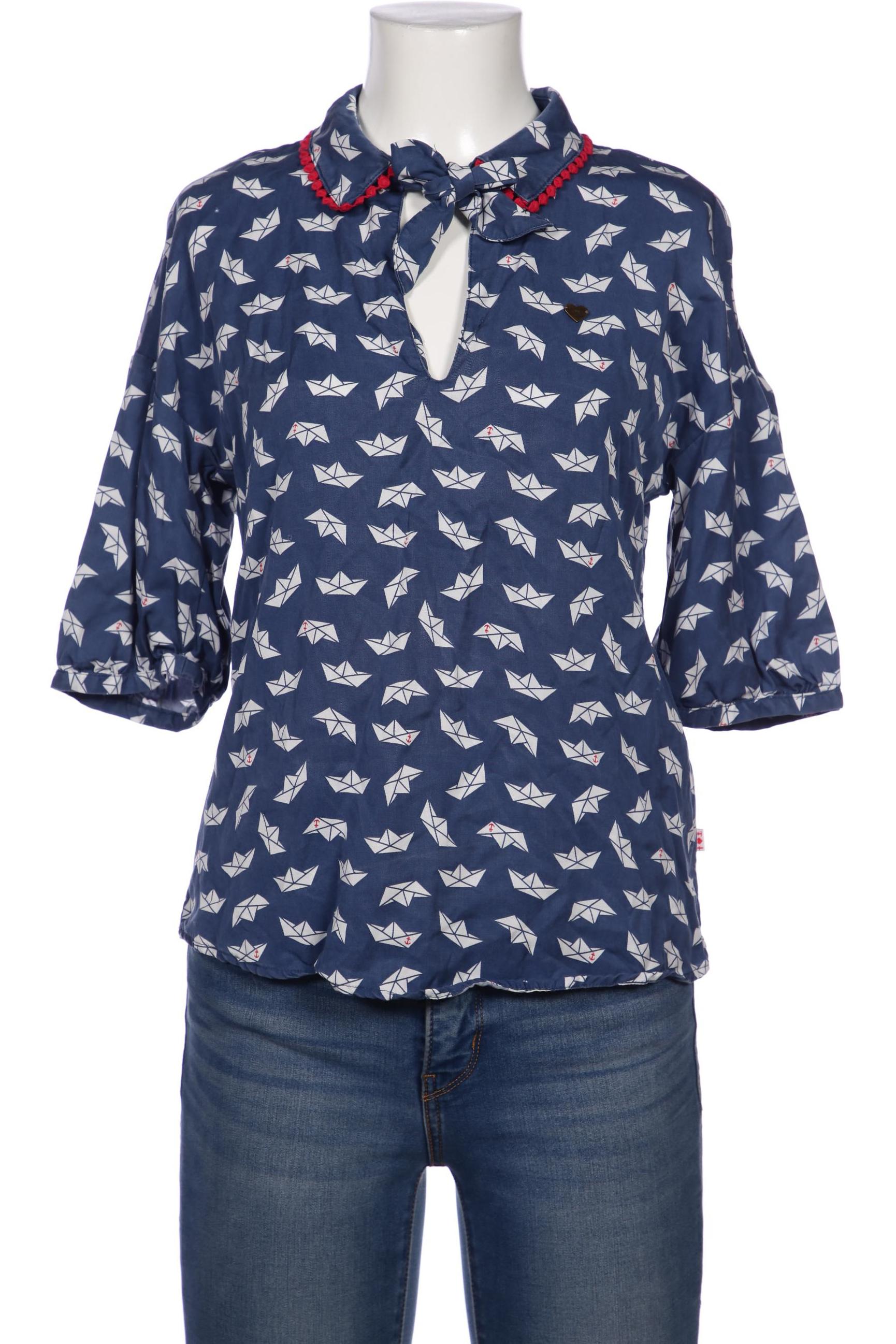 

Blutsgeschwister Damen Bluse, blau