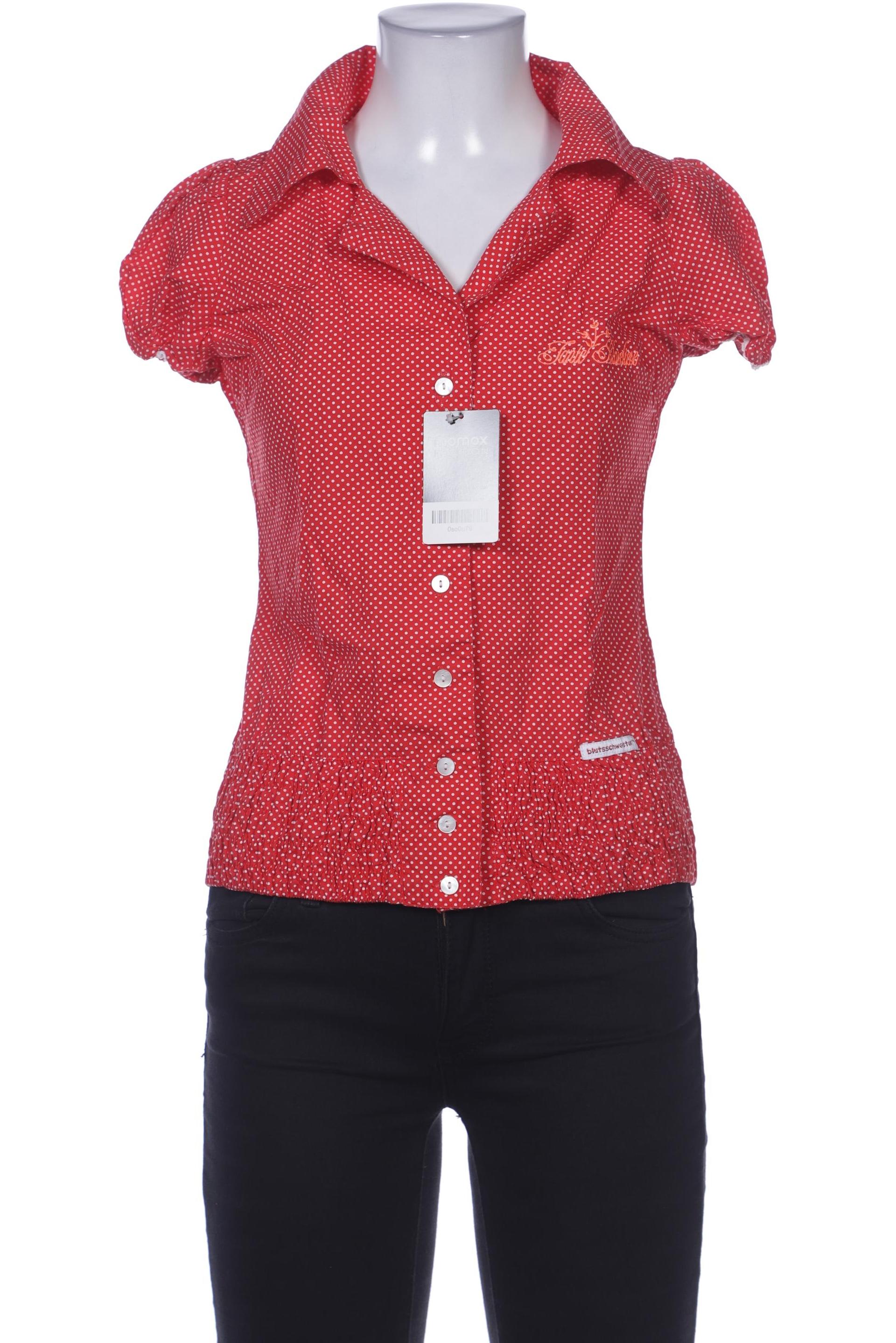 

Blutsgeschwister Damen Bluse, rot, Gr. 36
