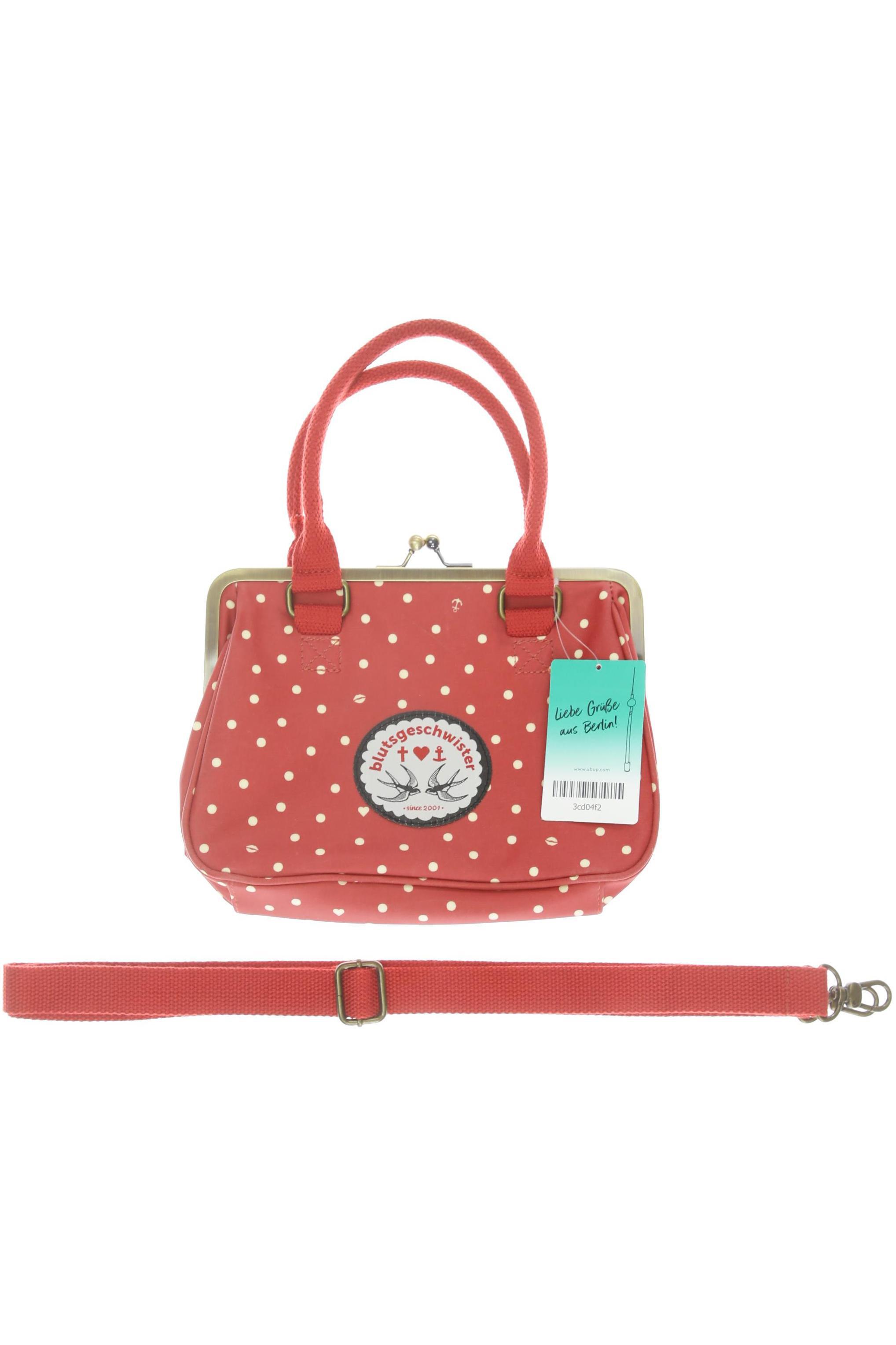 

Blutsgeschwister Damen Handtasche, rot, Gr.