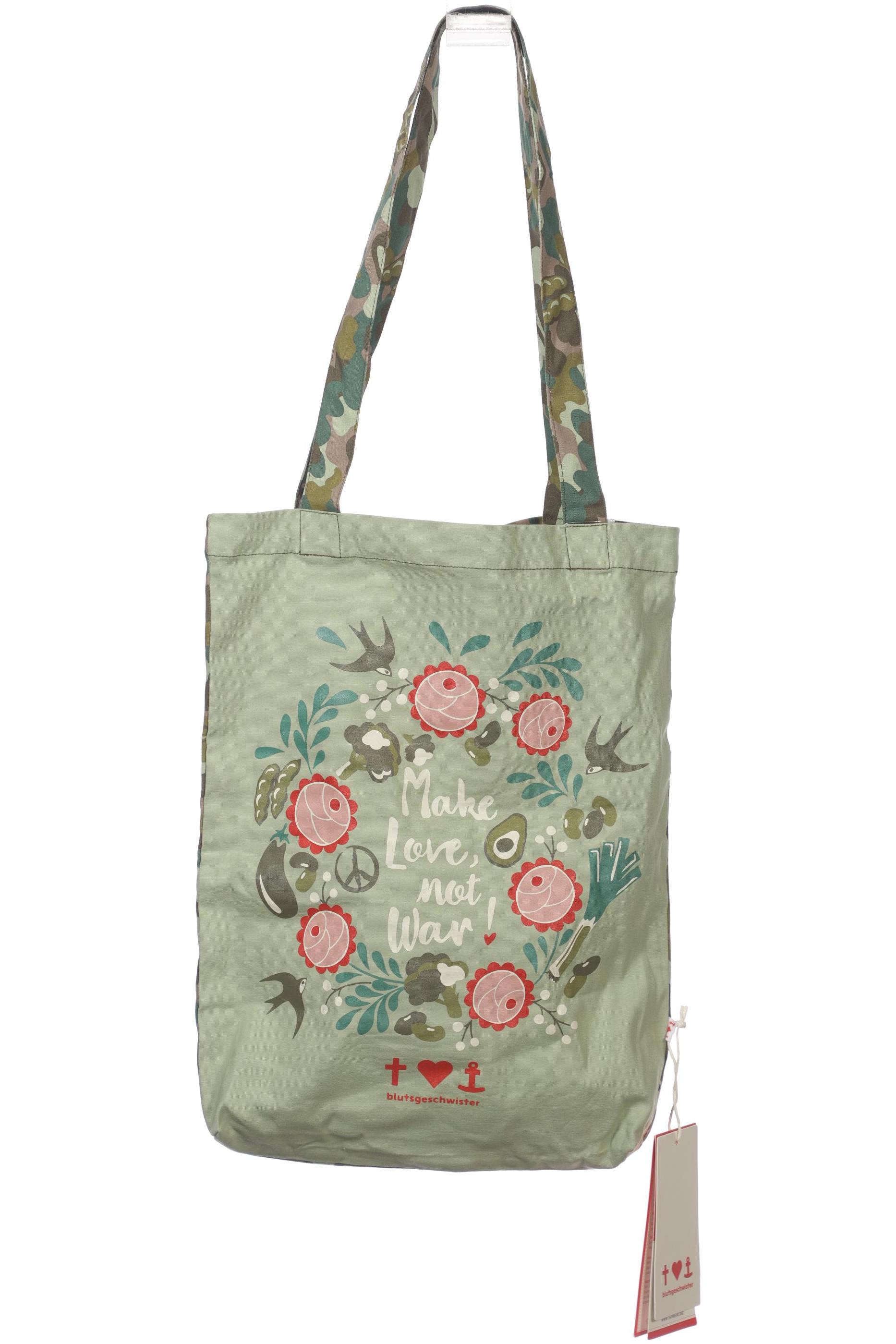 

Blutsgeschwister Damen Handtasche, hellgrün, Gr.