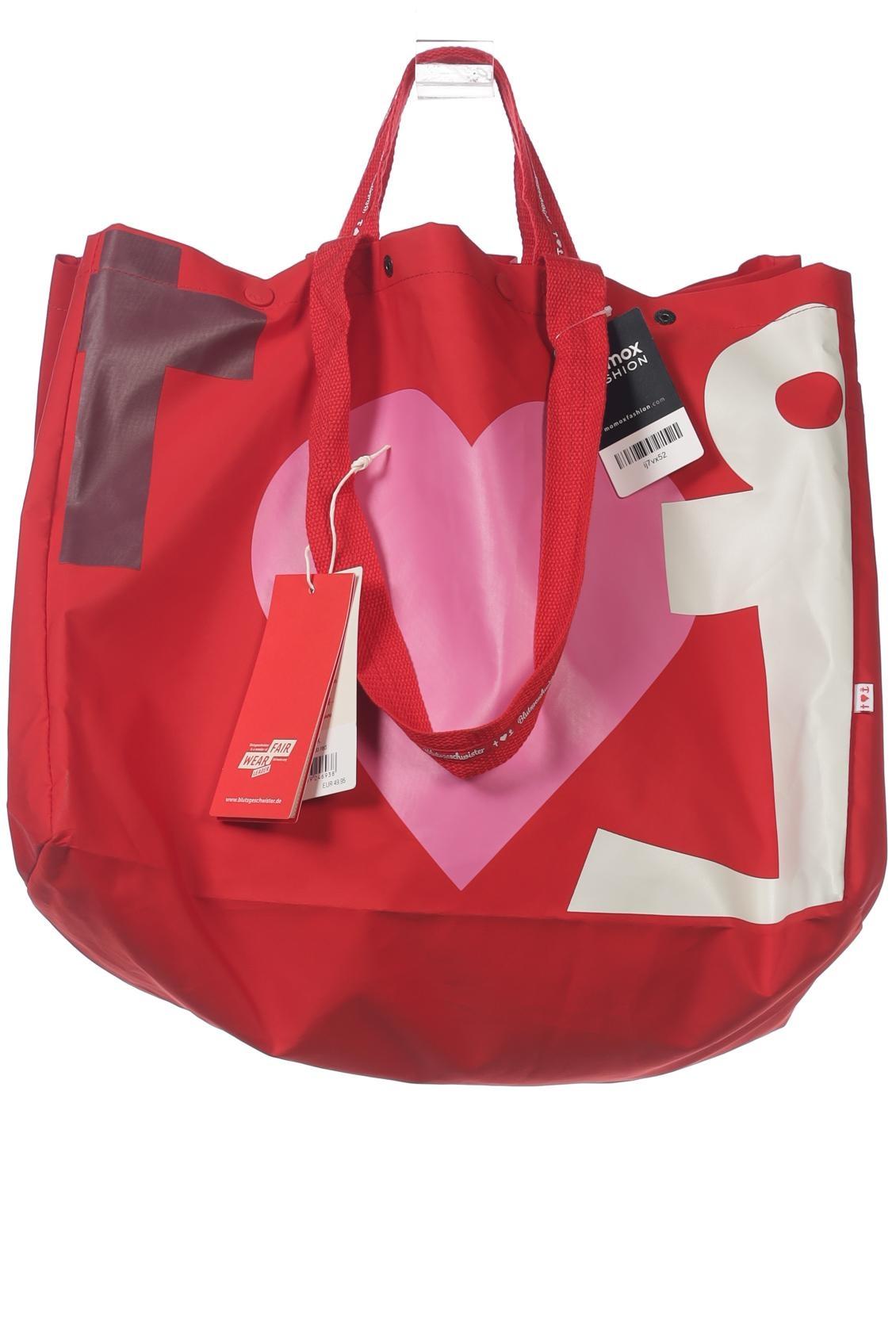

Blutsgeschwister Damen Handtasche, rot, Gr.