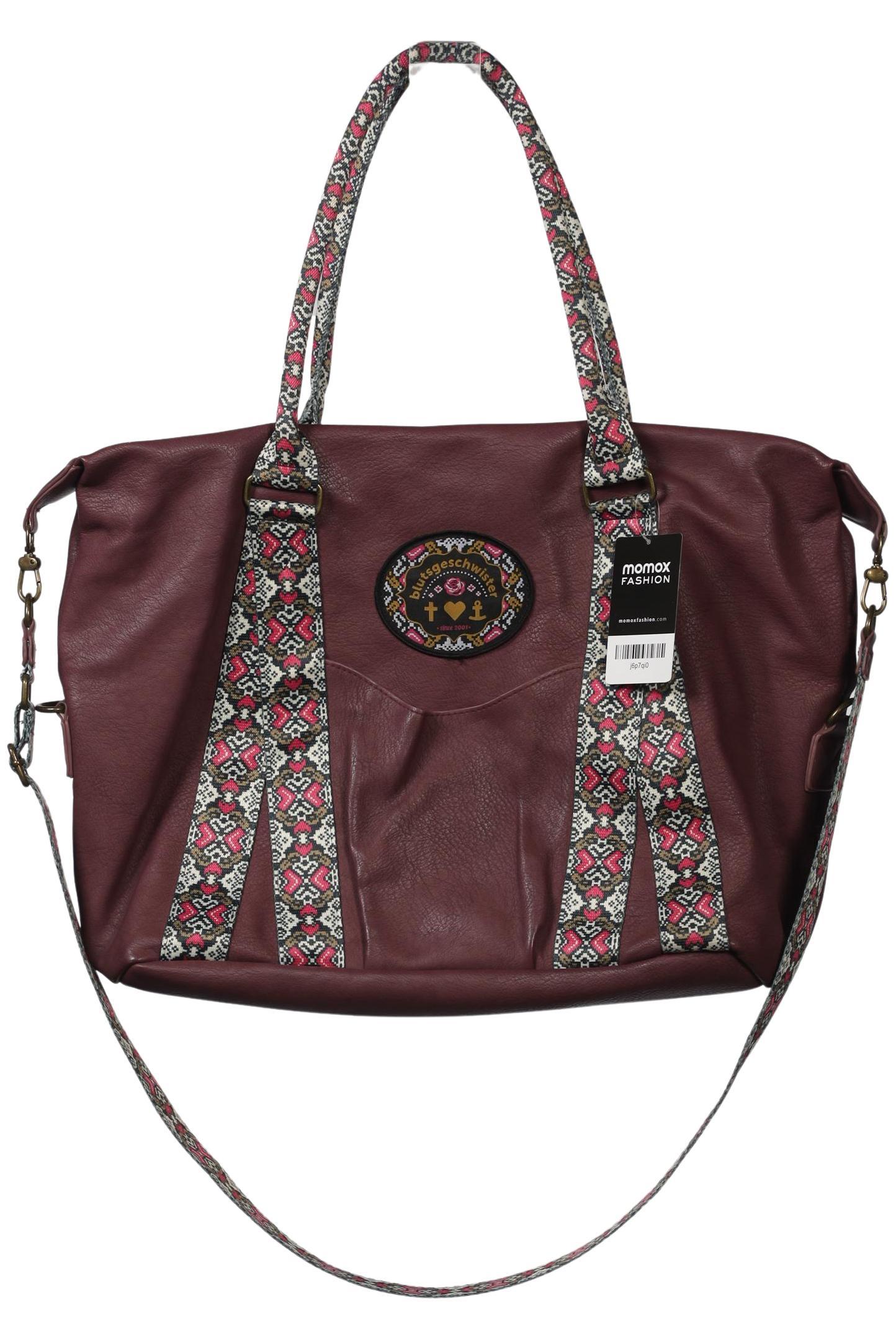 

Blutsgeschwister Damen Handtasche, bordeaux, Gr.