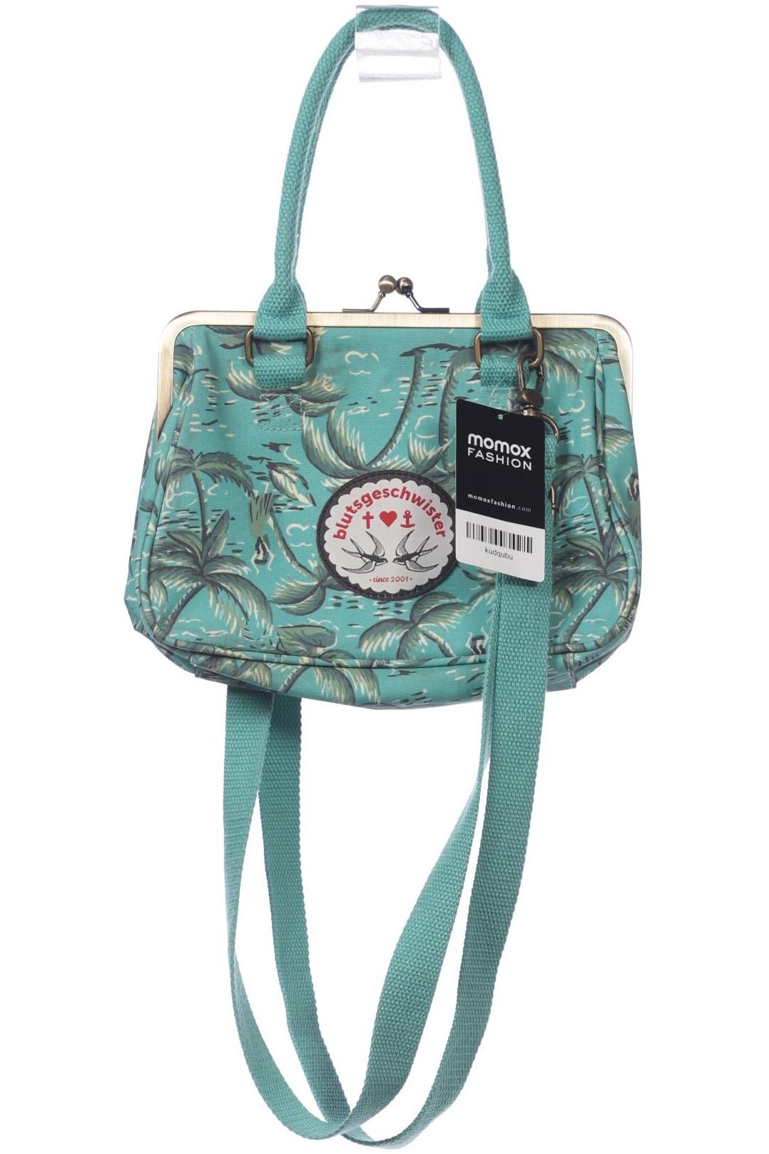 

Blutsgeschwister Damen Handtasche, türkis, Gr.