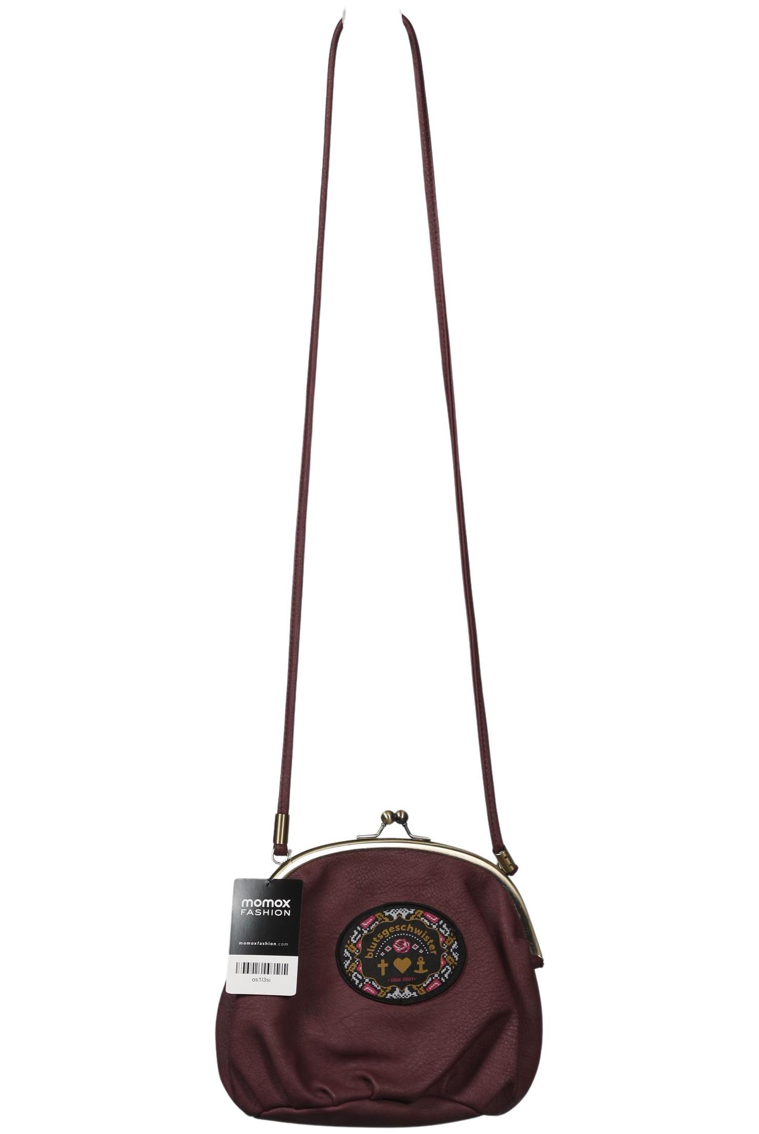 

Blutsgeschwister Damen Handtasche, bordeaux, Gr.