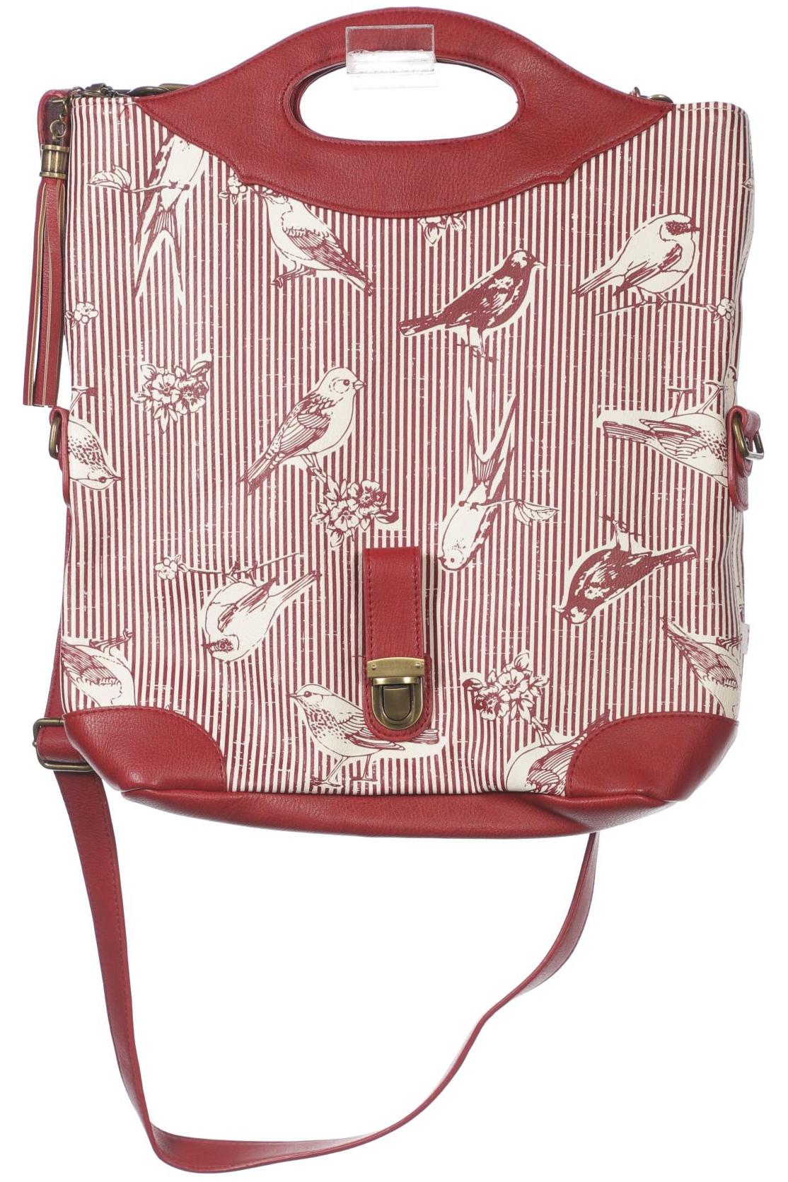 

Blutsgeschwister Damen Handtasche, rot, Gr.