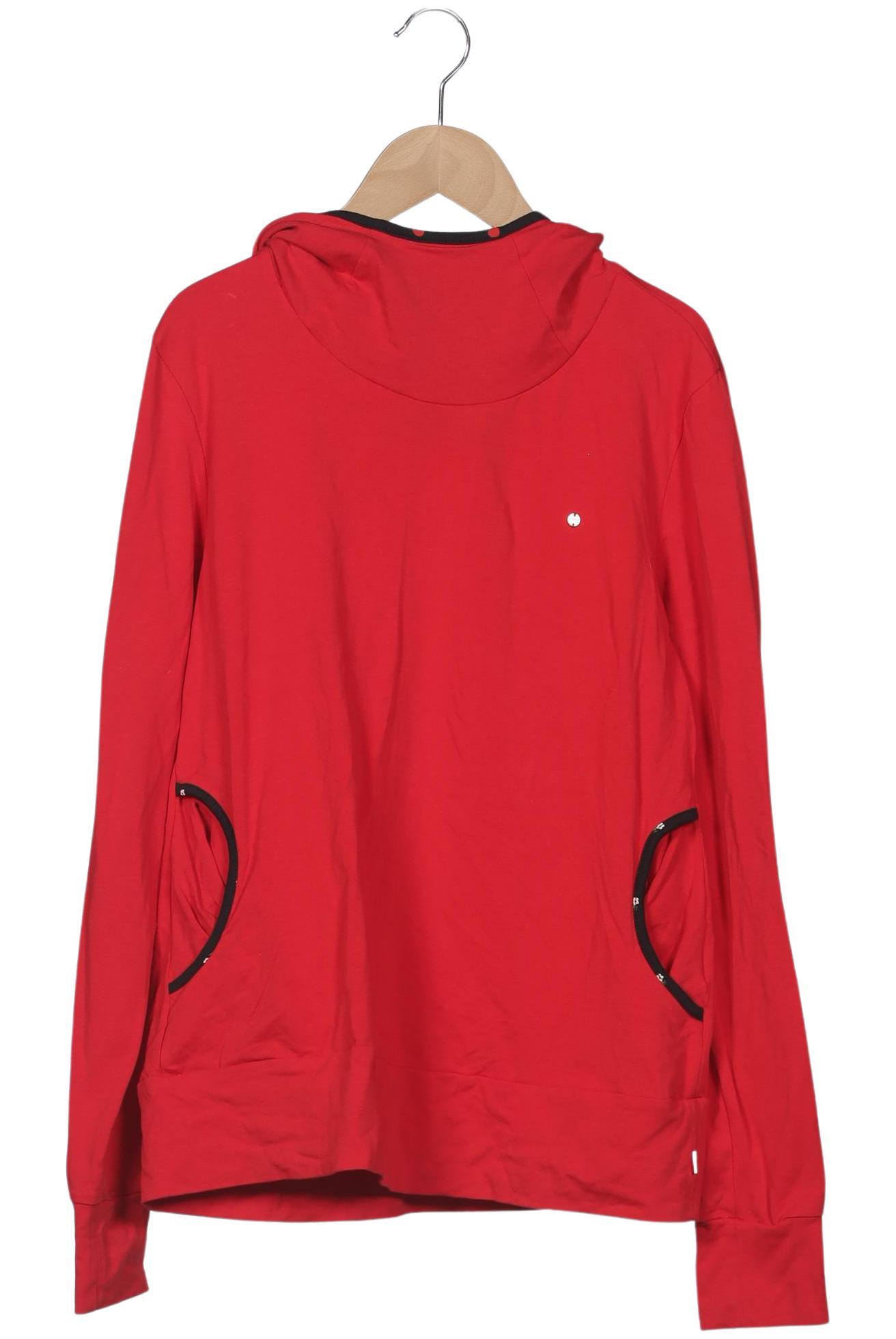 

Blutsgeschwister Damen Kapuzenpullover, rot, Gr. 44