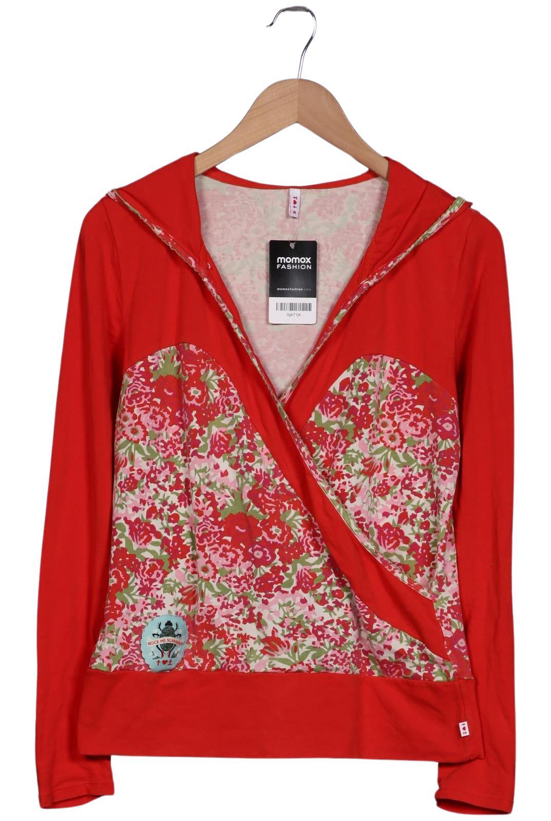 

Blutsgeschwister Damen Kapuzenpullover, rot, Gr. 38