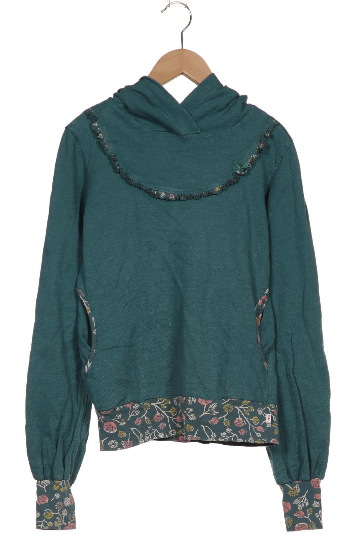 

Blutsgeschwister Damen Kapuzenpullover, türkis, Gr. 34