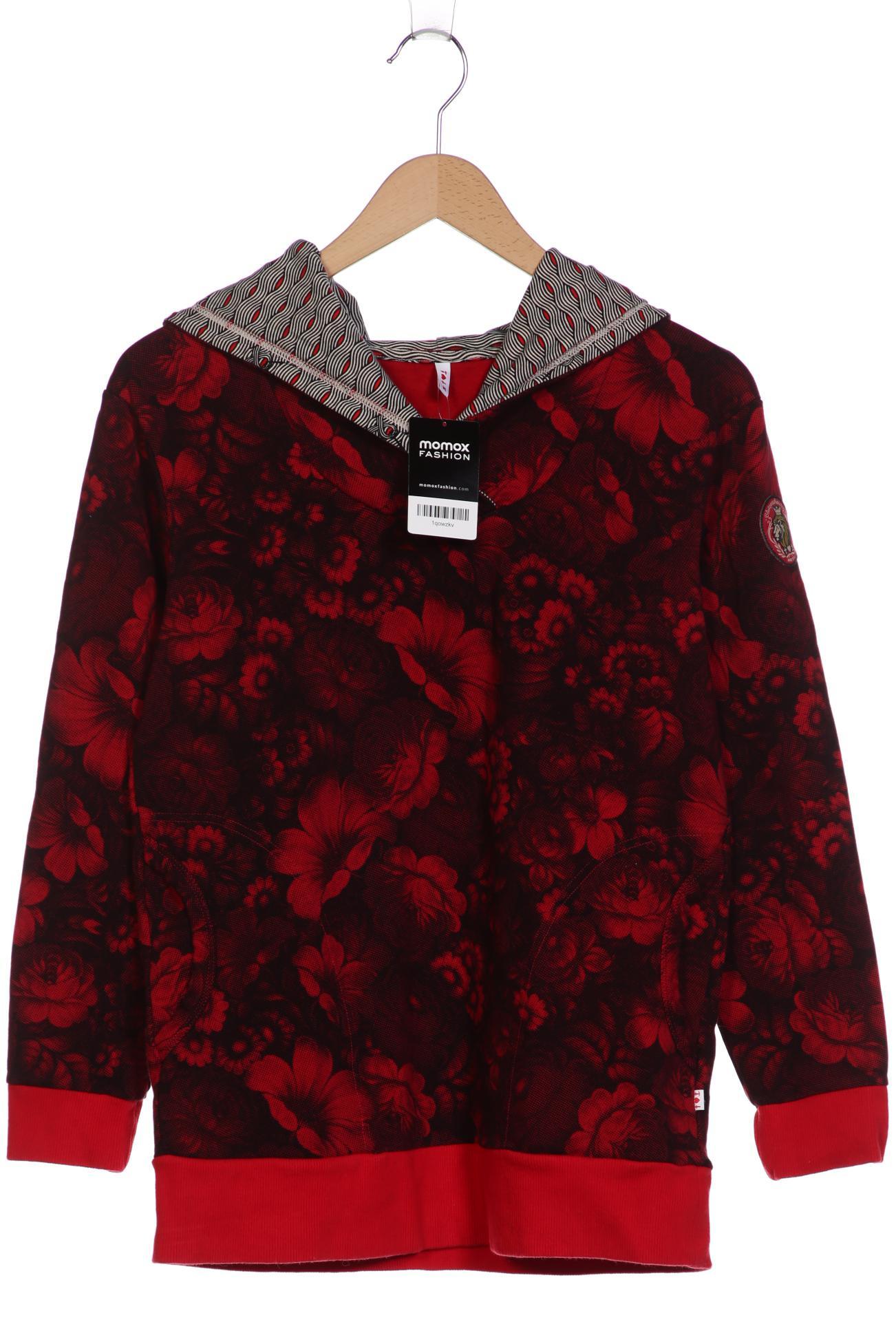

Blutsgeschwister Damen Kapuzenpullover, rot, Gr. 38