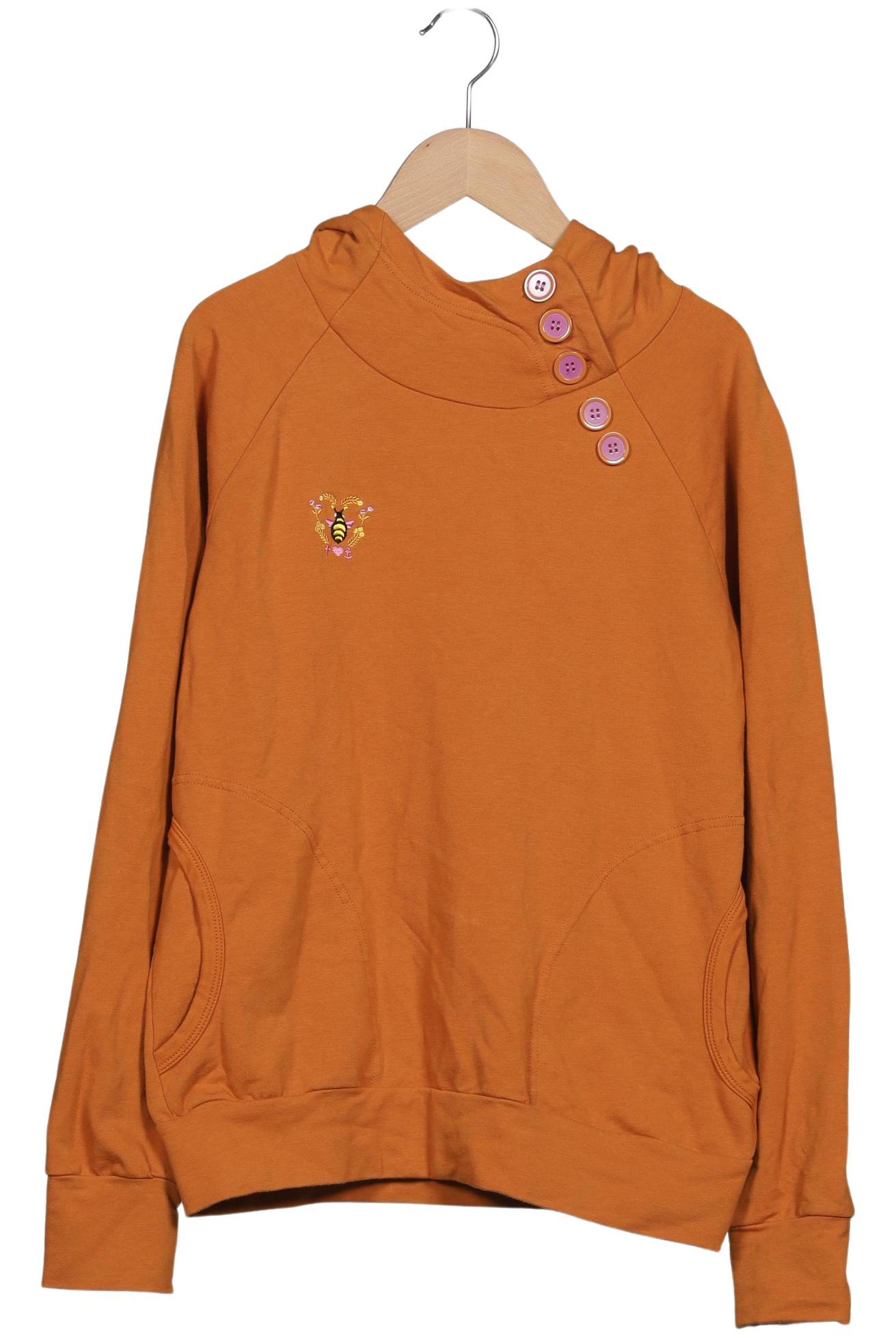 

Blutsgeschwister Damen Kapuzenpullover, orange, Gr. 38