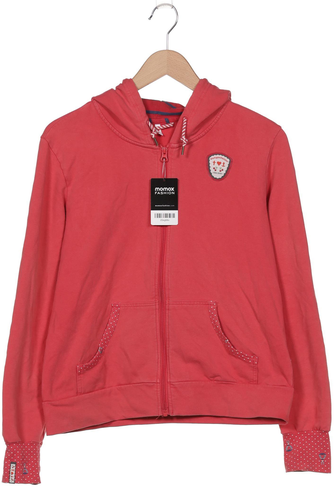 

Blutsgeschwister Damen Kapuzenpullover, rot, Gr. 42