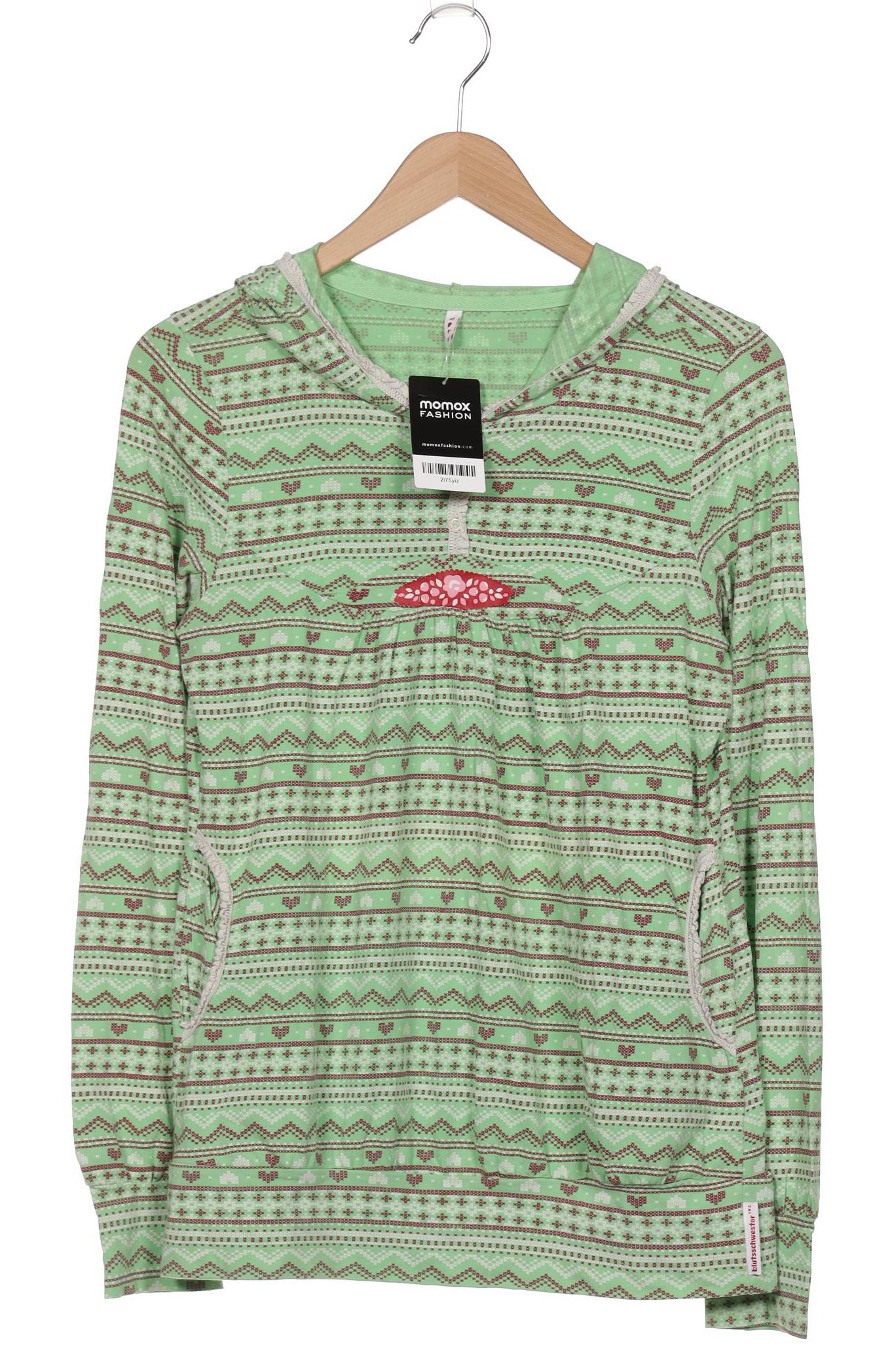 

Blutsgeschwister Damen Kapuzenpullover, grün, Gr. 38