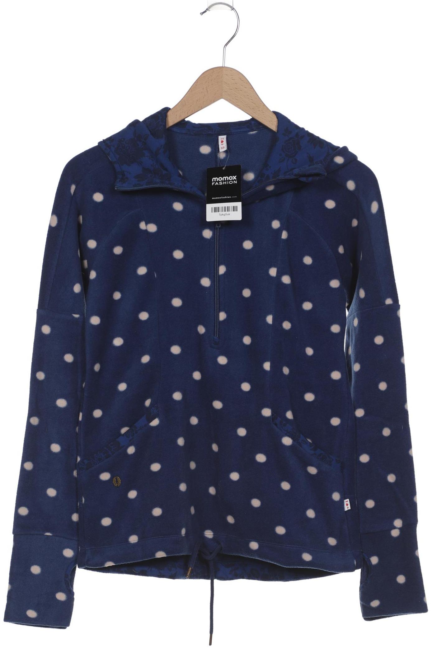 

Blutsgeschwister Damen Kapuzenpullover, marineblau, Gr. 34