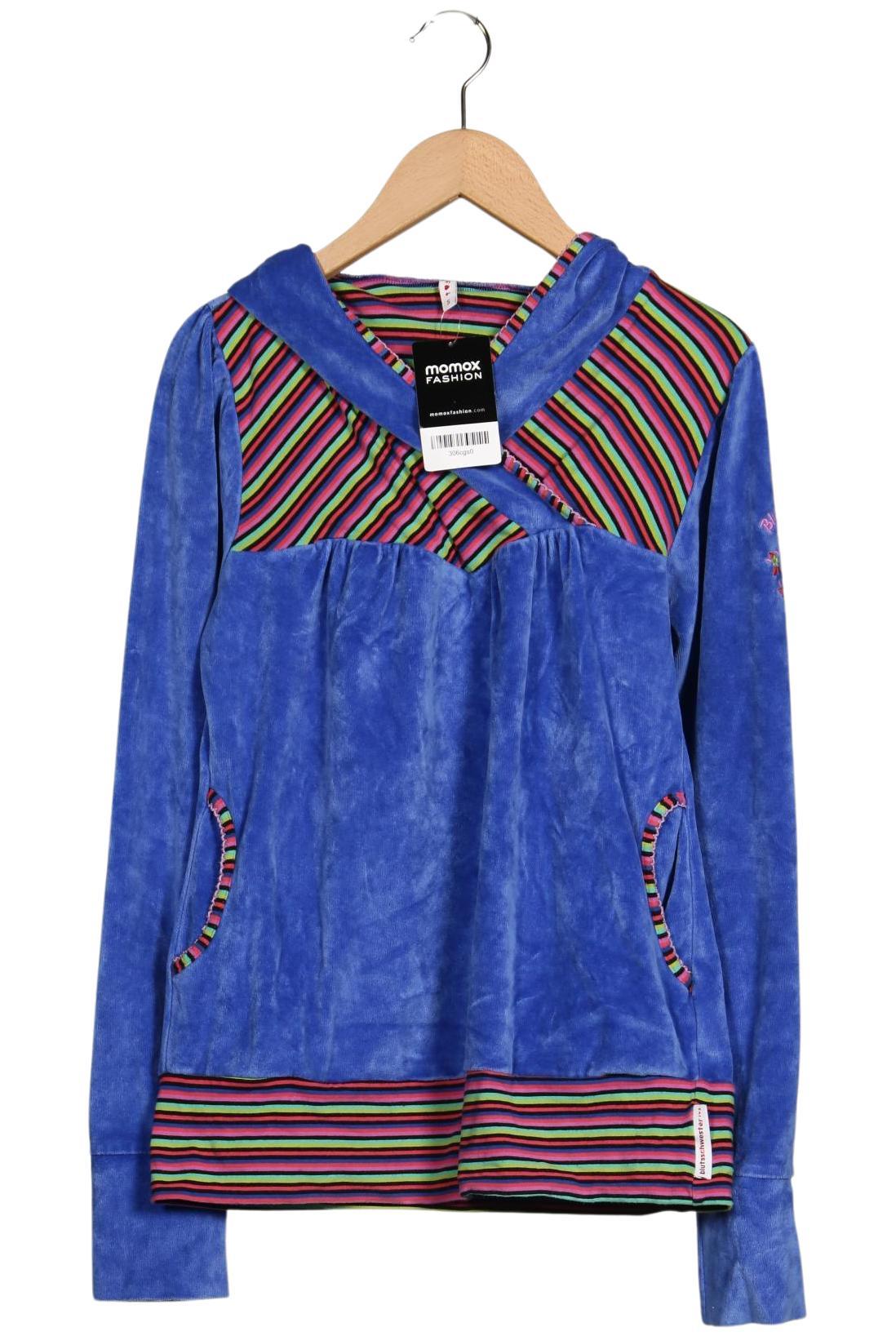 

Blutsgeschwister Damen Kapuzenpullover, blau, Gr. 36