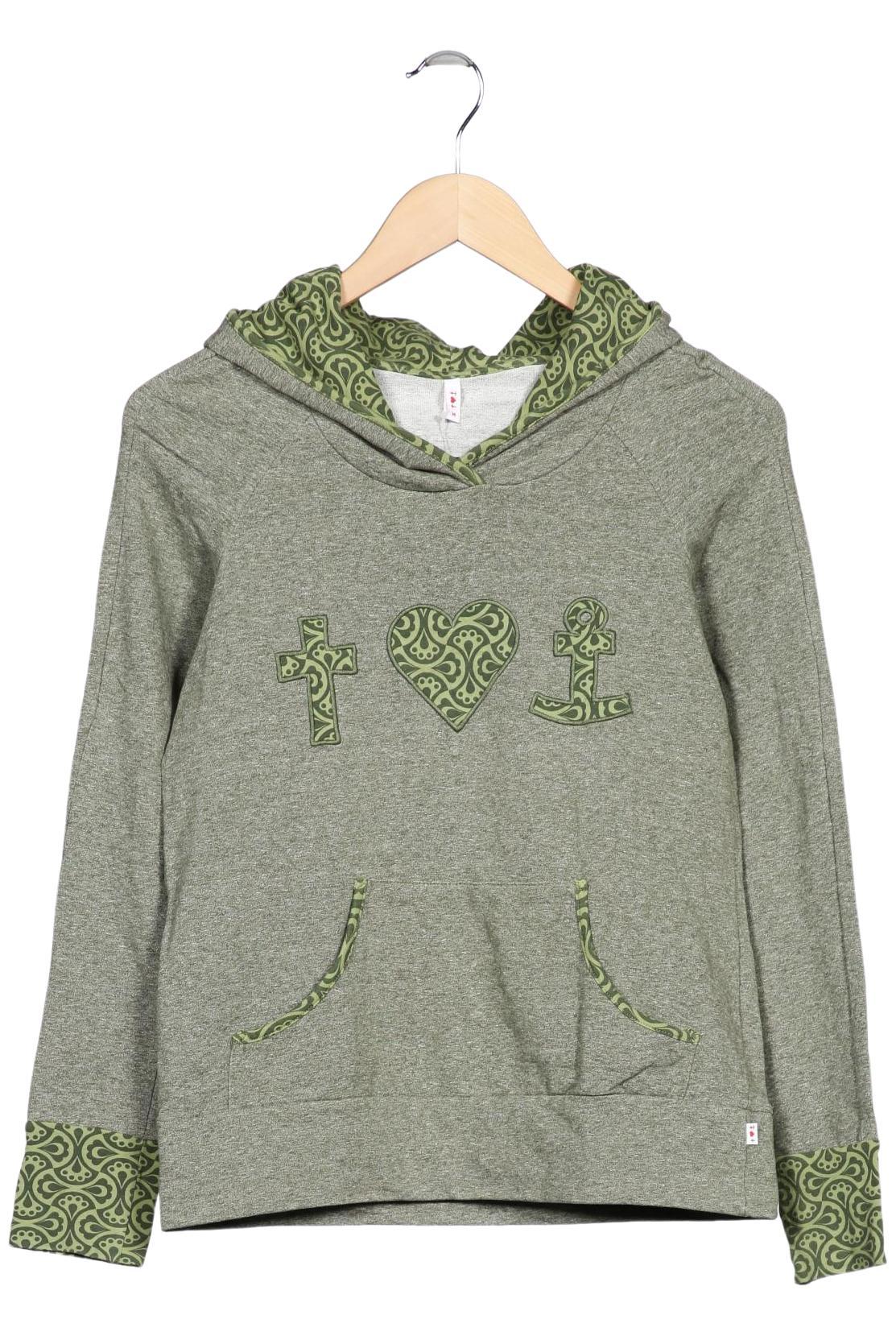 

Blutsgeschwister Damen Kapuzenpullover, grün, Gr. 38