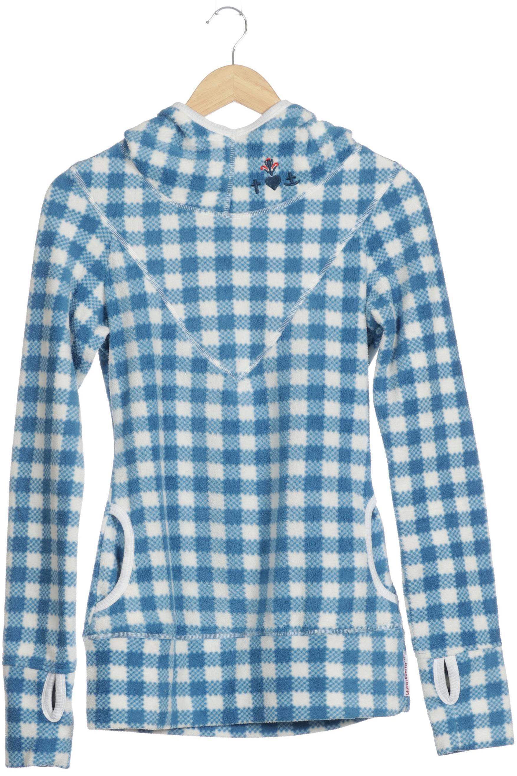 

Blutsgeschwister Damen Kapuzenpullover, blau, Gr.