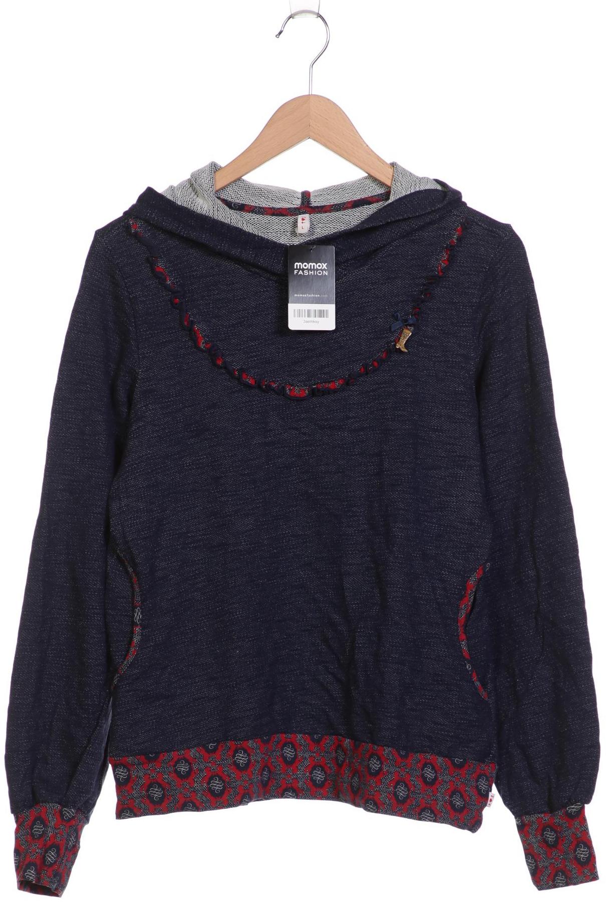 

Blutsgeschwister Damen Kapuzenpullover, marineblau, Gr. 42