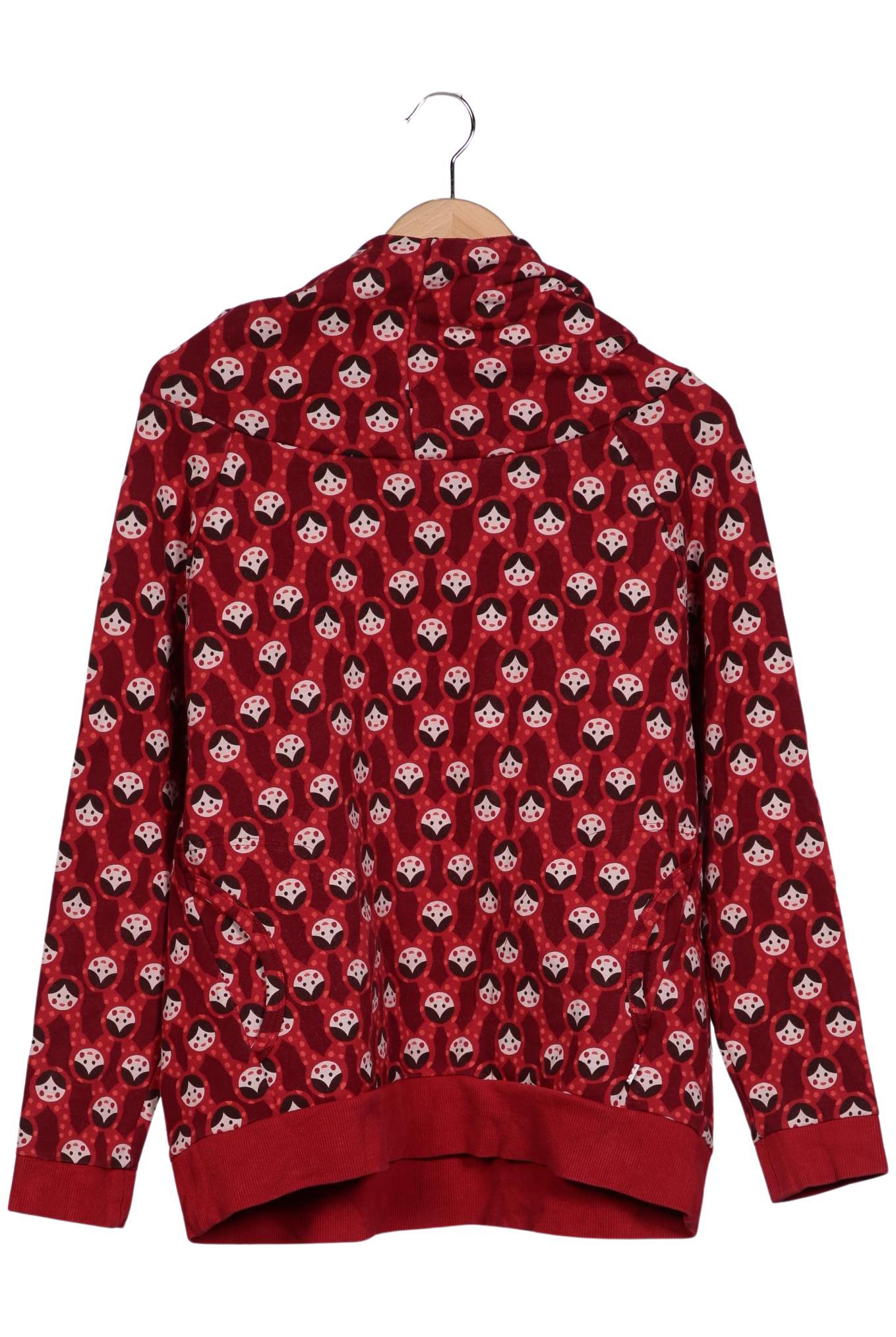 

Blutsgeschwister Damen Kapuzenpullover, rot, Gr. 36
