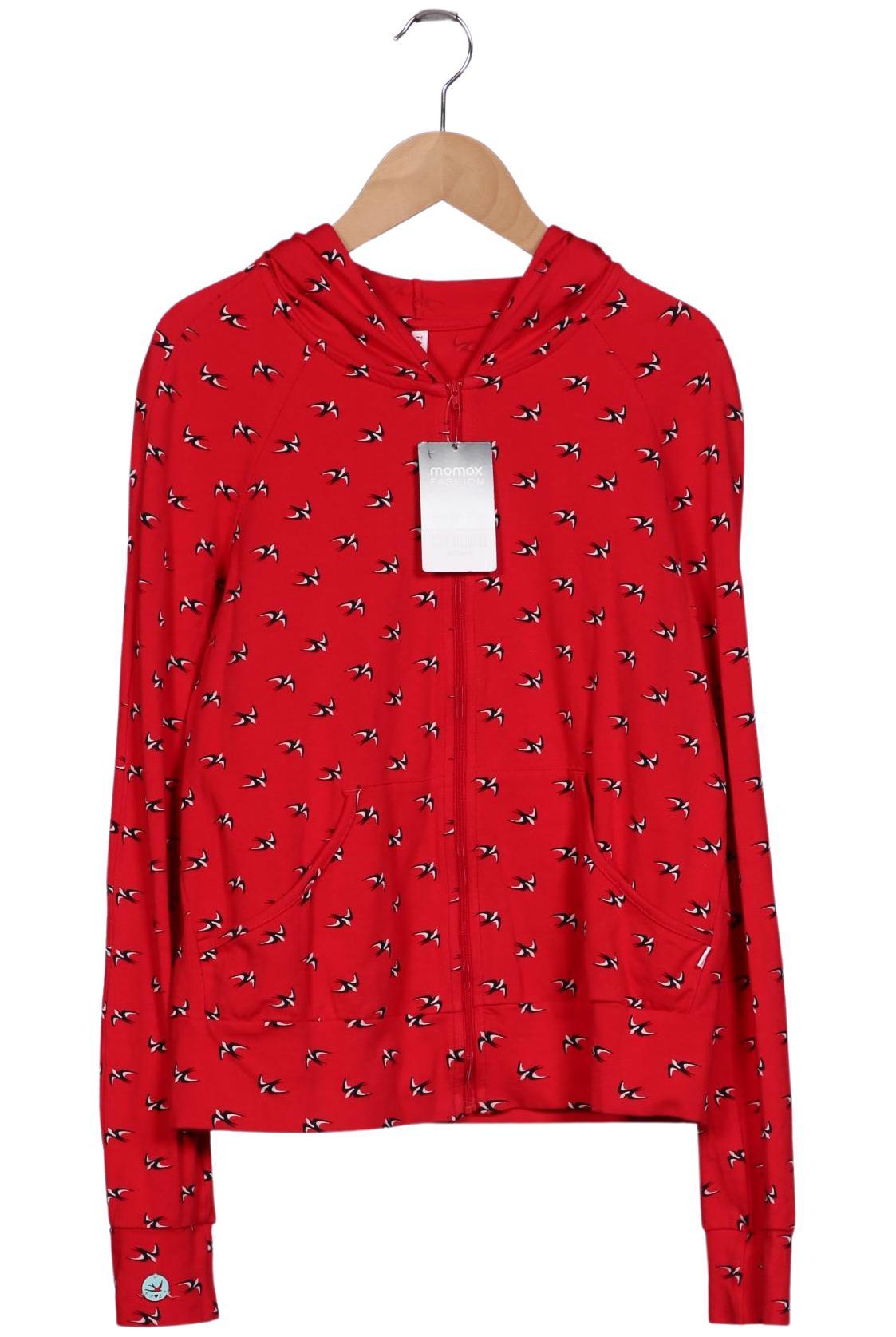 

Blutsgeschwister Damen Kapuzenpullover, rot, Gr. 38