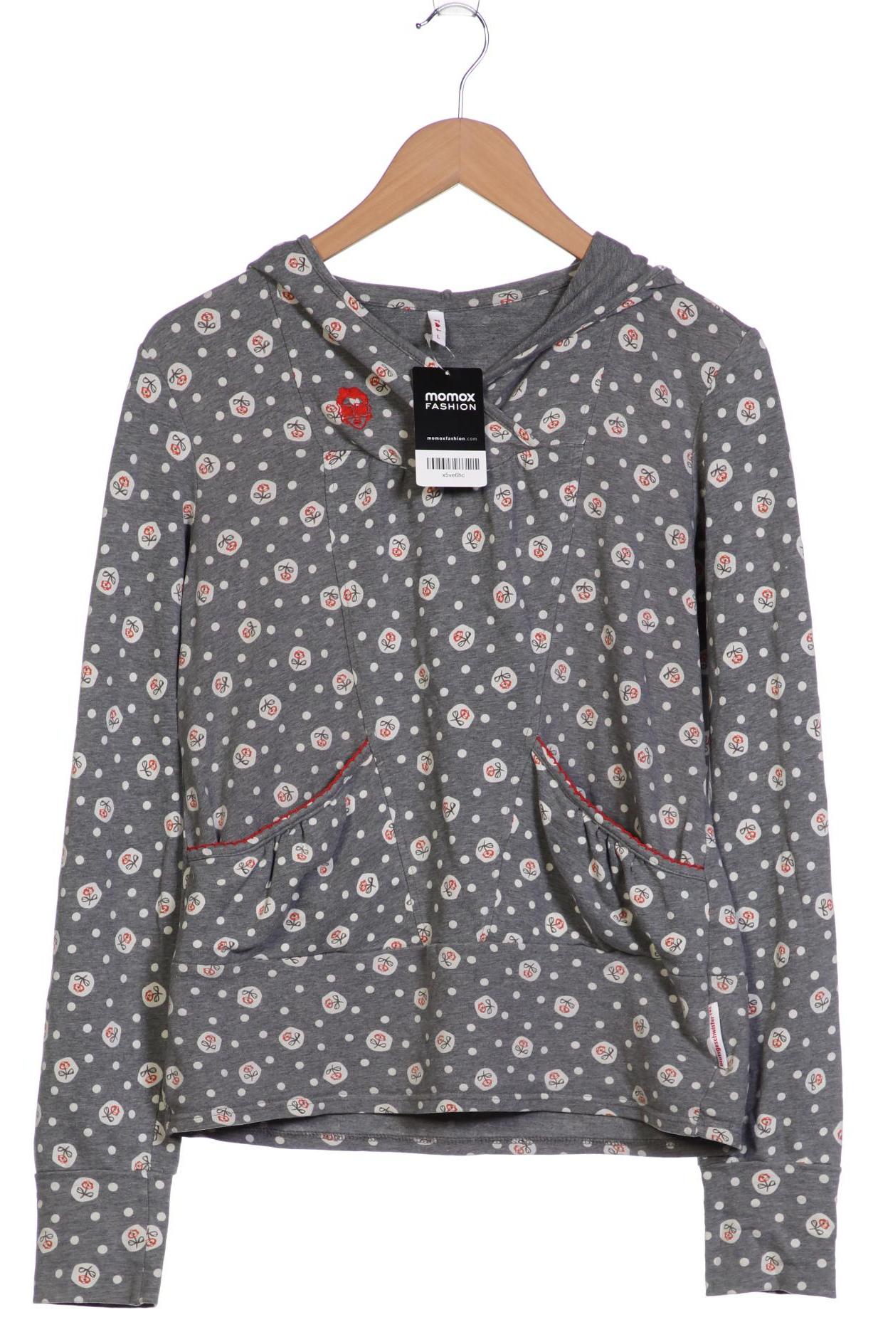 

Blutsgeschwister Damen Kapuzenpullover, grau, Gr. 42