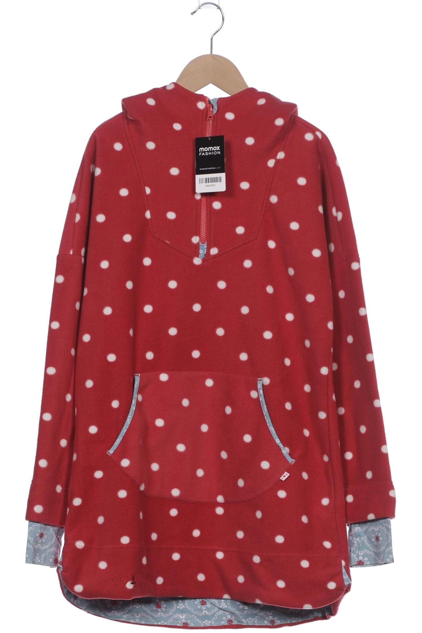 

Blutsgeschwister Damen Kapuzenpullover, rot, Gr. 42