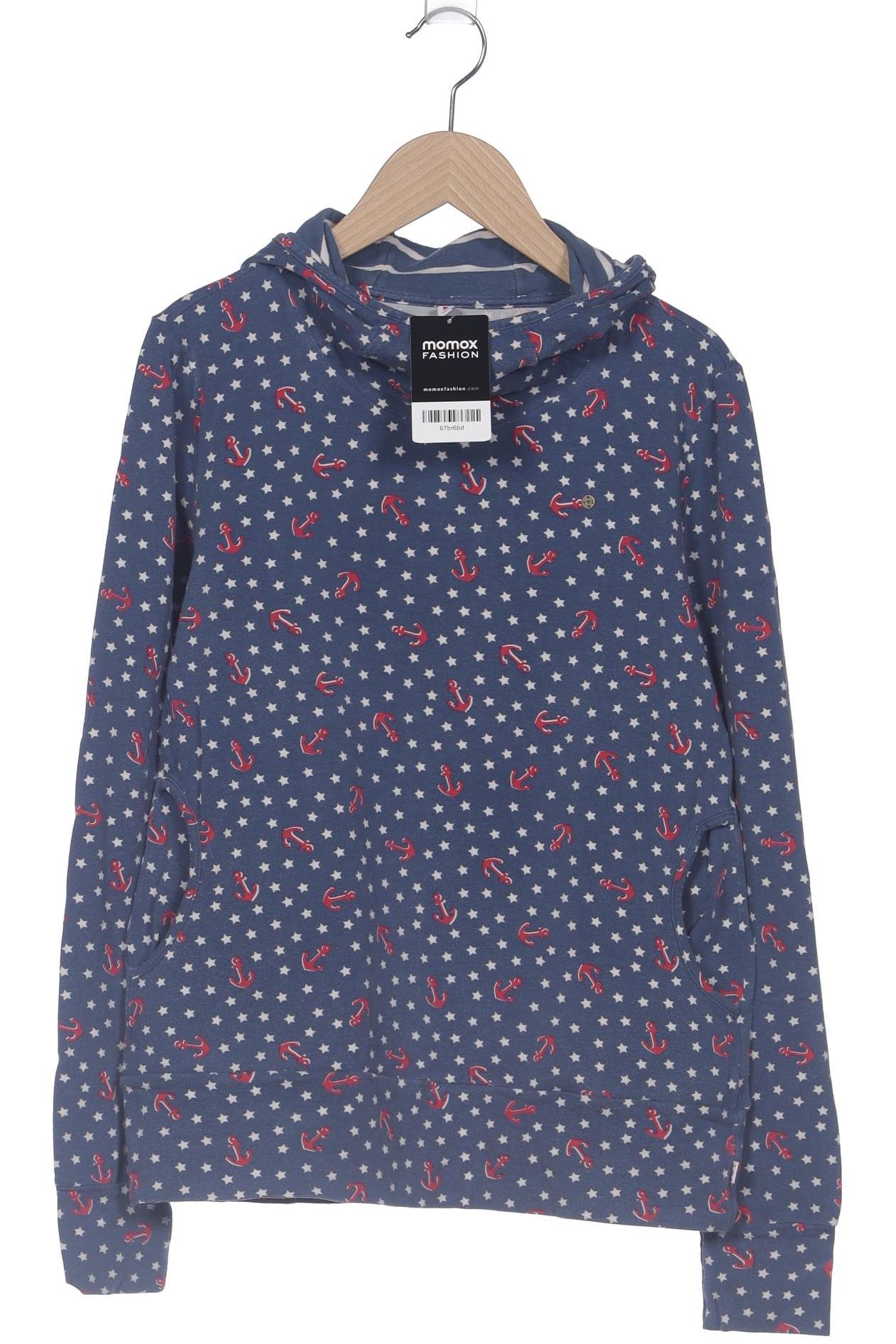 

Blutsgeschwister Damen Kapuzenpullover, blau, Gr. 38