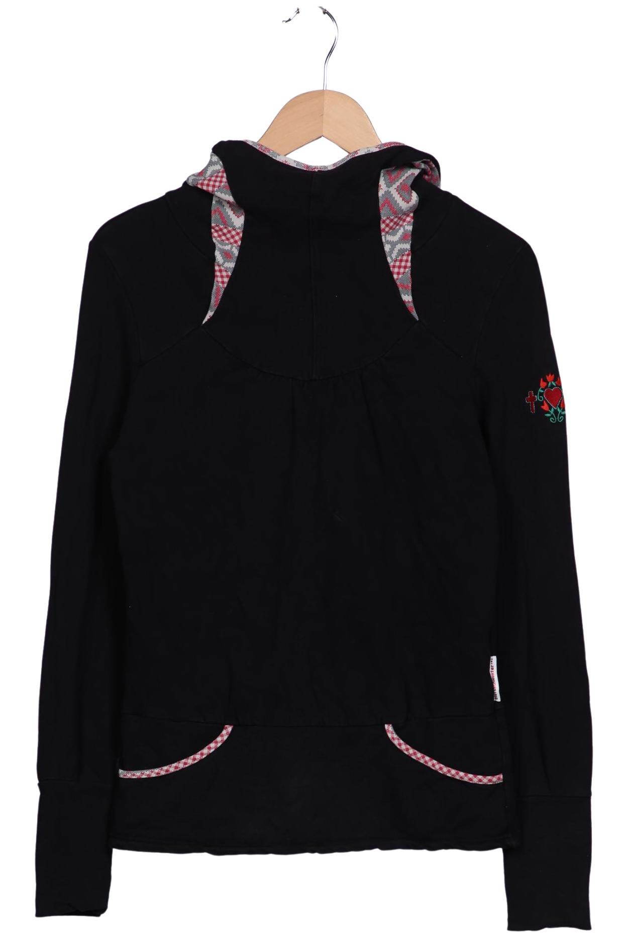

Blutsgeschwister Damen Kapuzenpullover, schwarz, Gr. 38