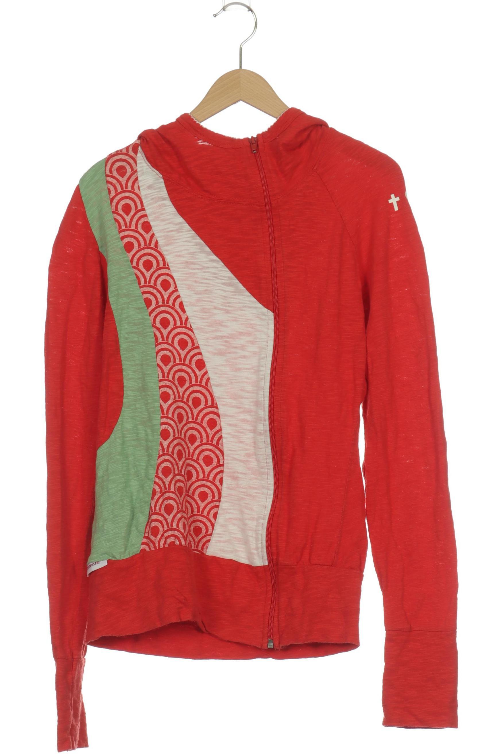 

Blutsgeschwister Damen Kapuzenpullover, rot, Gr.