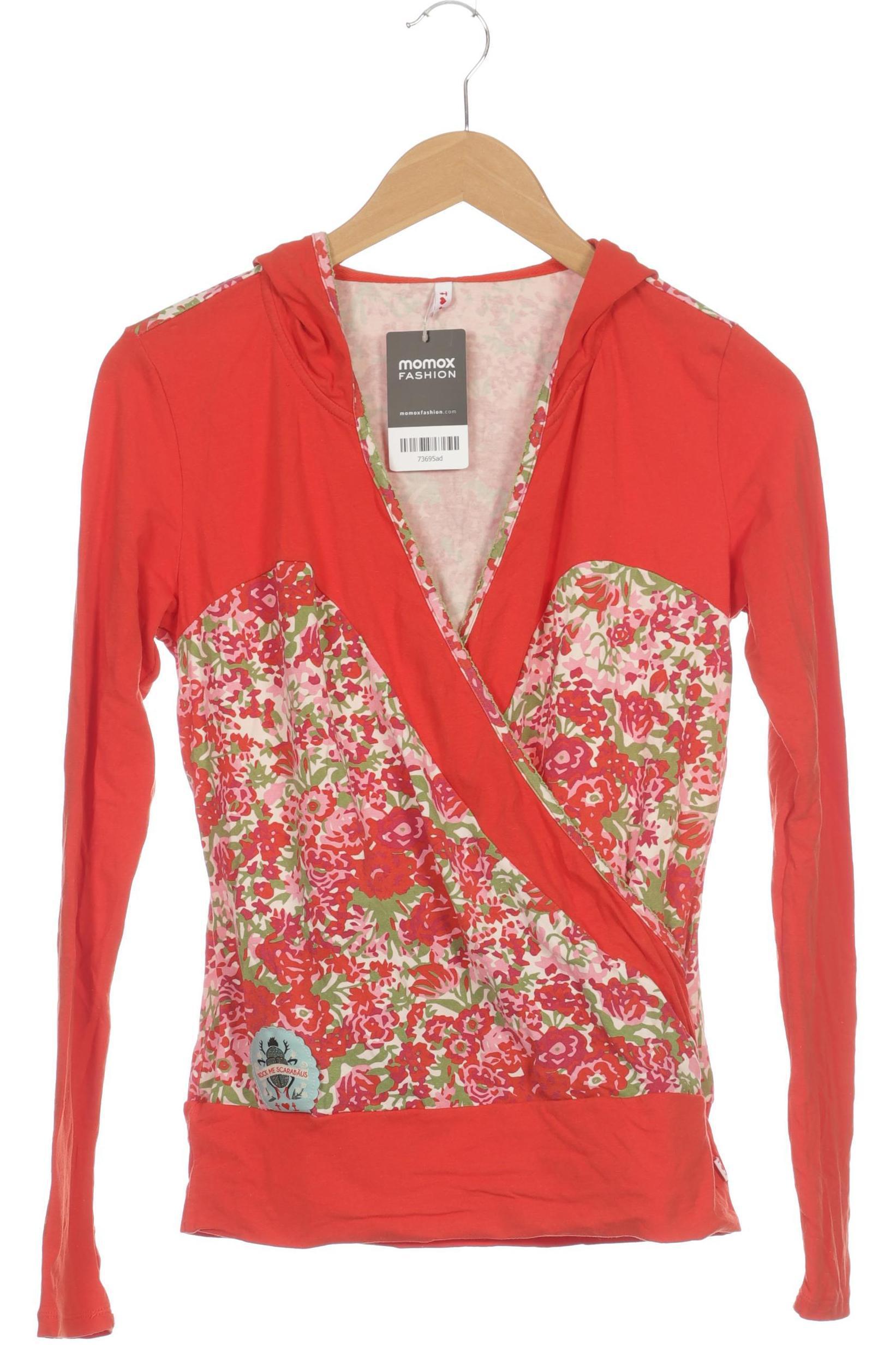 

Blutsgeschwister Damen Kapuzenpullover, rot, Gr.