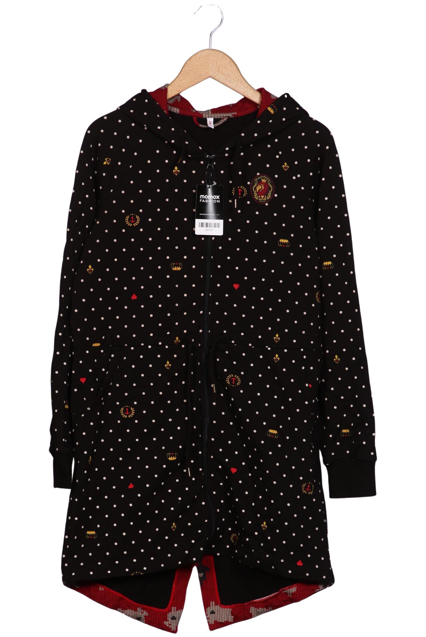 

Blutsgeschwister Damen Kapuzenpullover, schwarz, Gr. 38