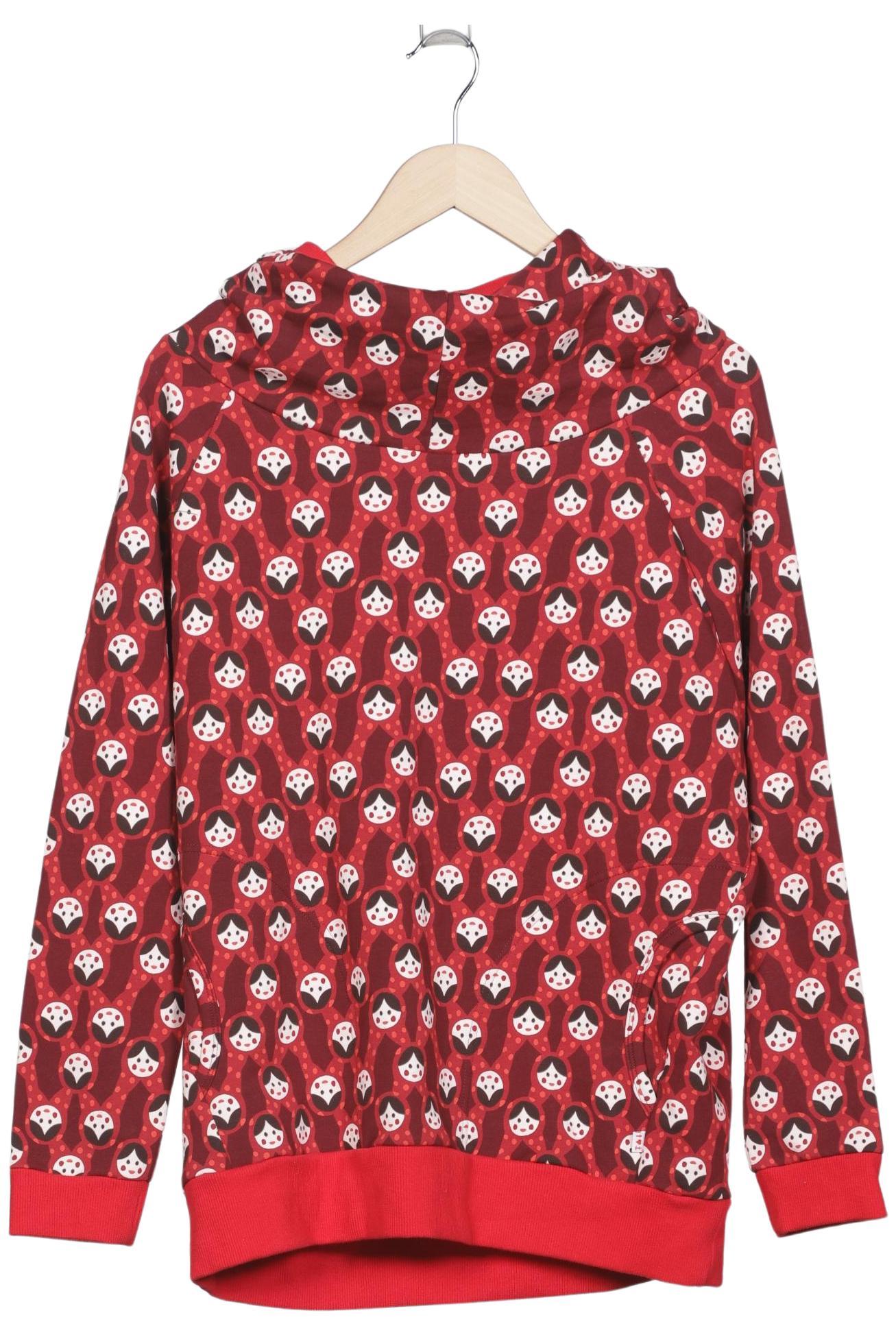 

Blutsgeschwister Damen Kapuzenpullover, rot, Gr. 36