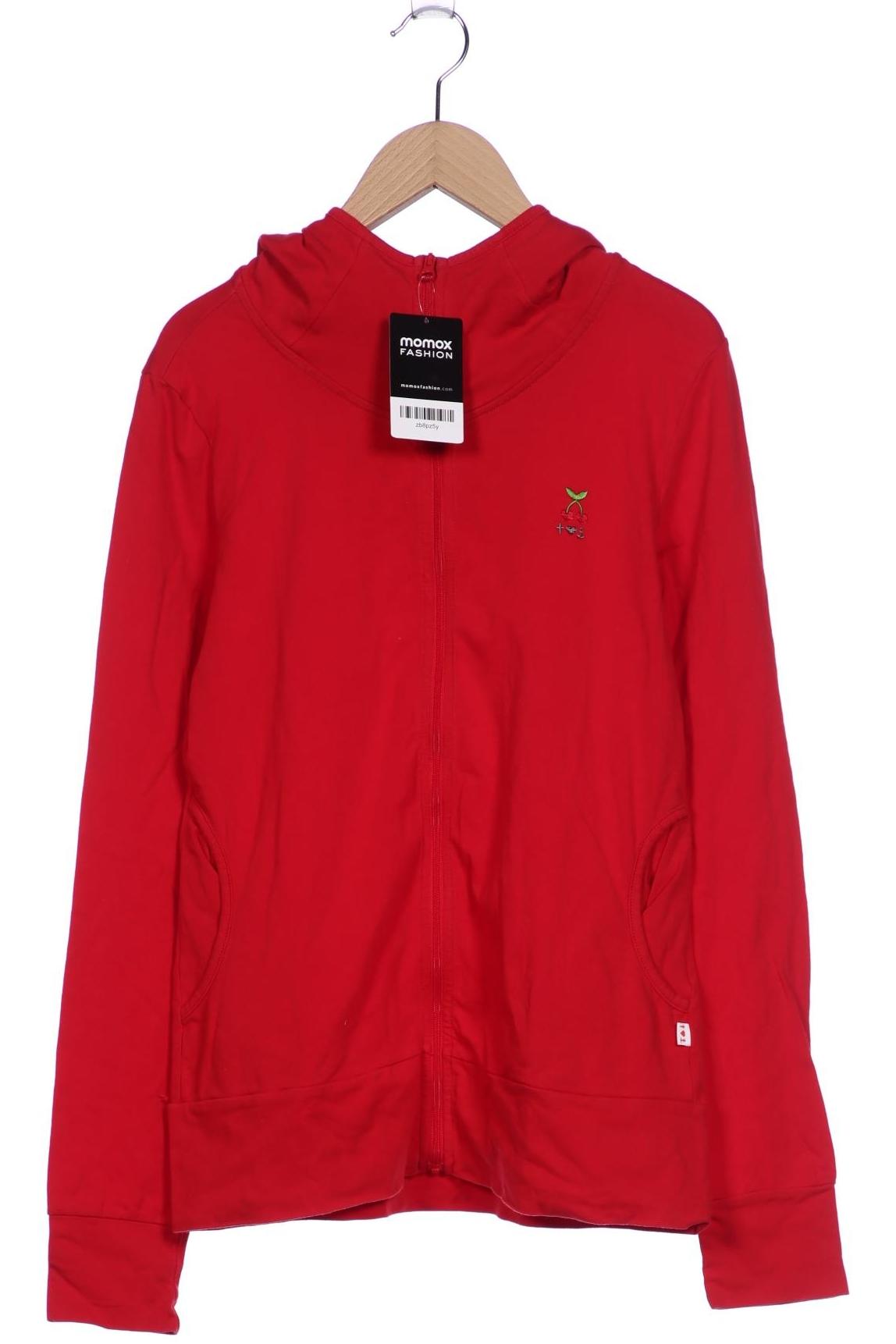 

Blutsgeschwister Damen Kapuzenpullover, rot, Gr. 42