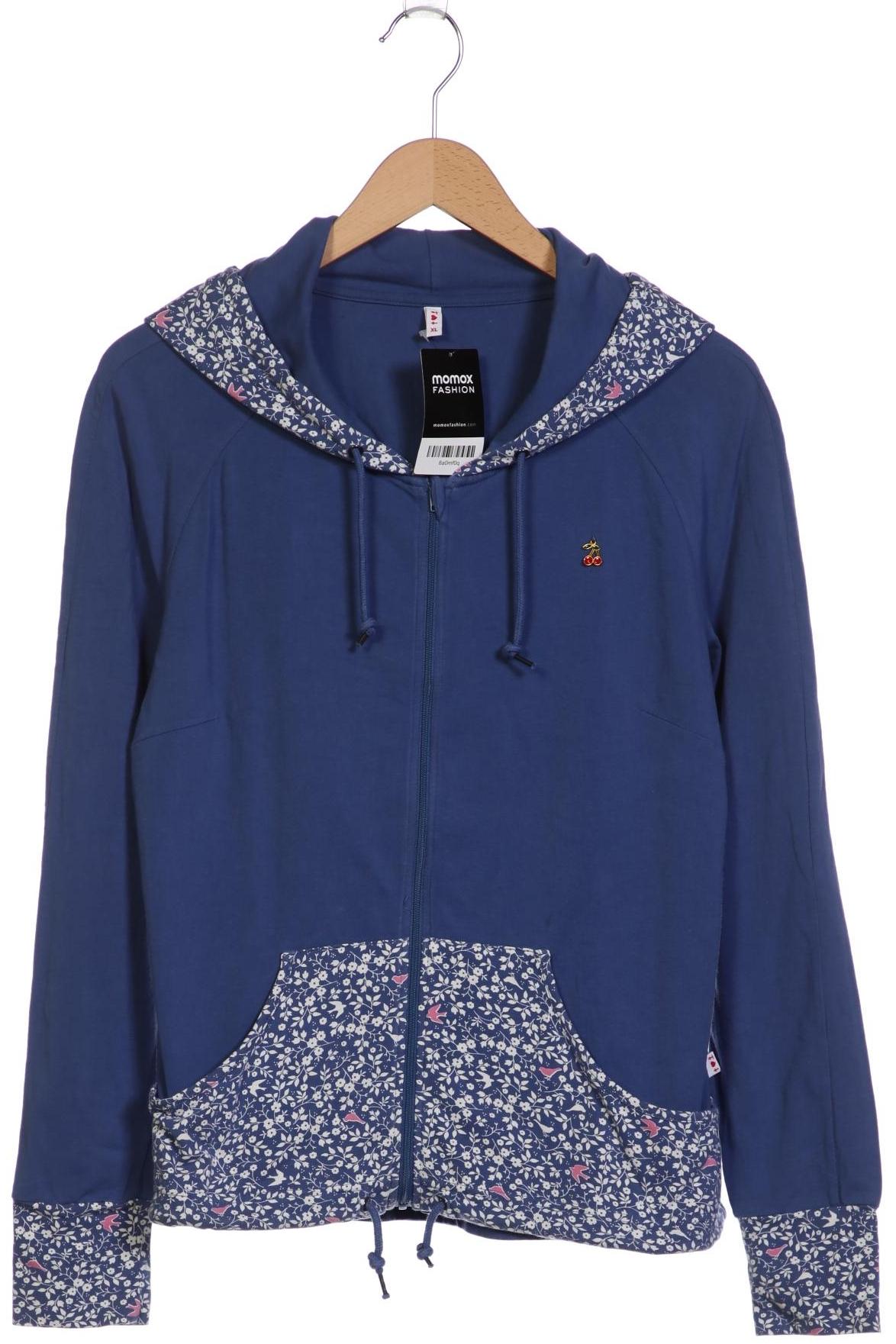 

Blutsgeschwister Damen Kapuzenpullover, blau, Gr. 44